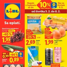Lidl leták - náhľad letáku platný od 05.02.2026