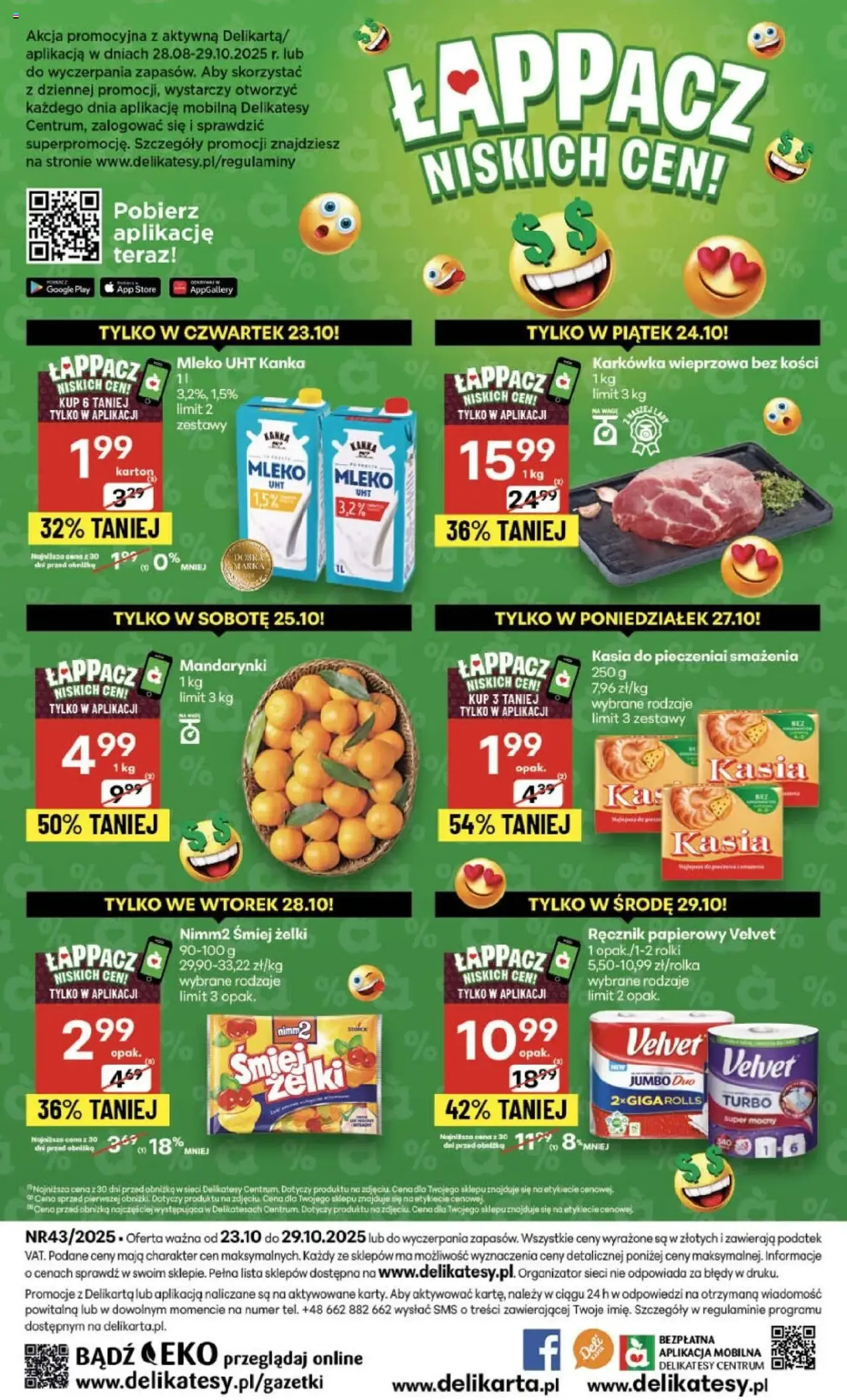 Delikatesy Centrum Gazetka - ważny gazetka od 23.10.2025 strona 40 z 40 Delikatesy Centrum Gazetka - ważny gazetka od 23.10.2025 strona 40 z 40