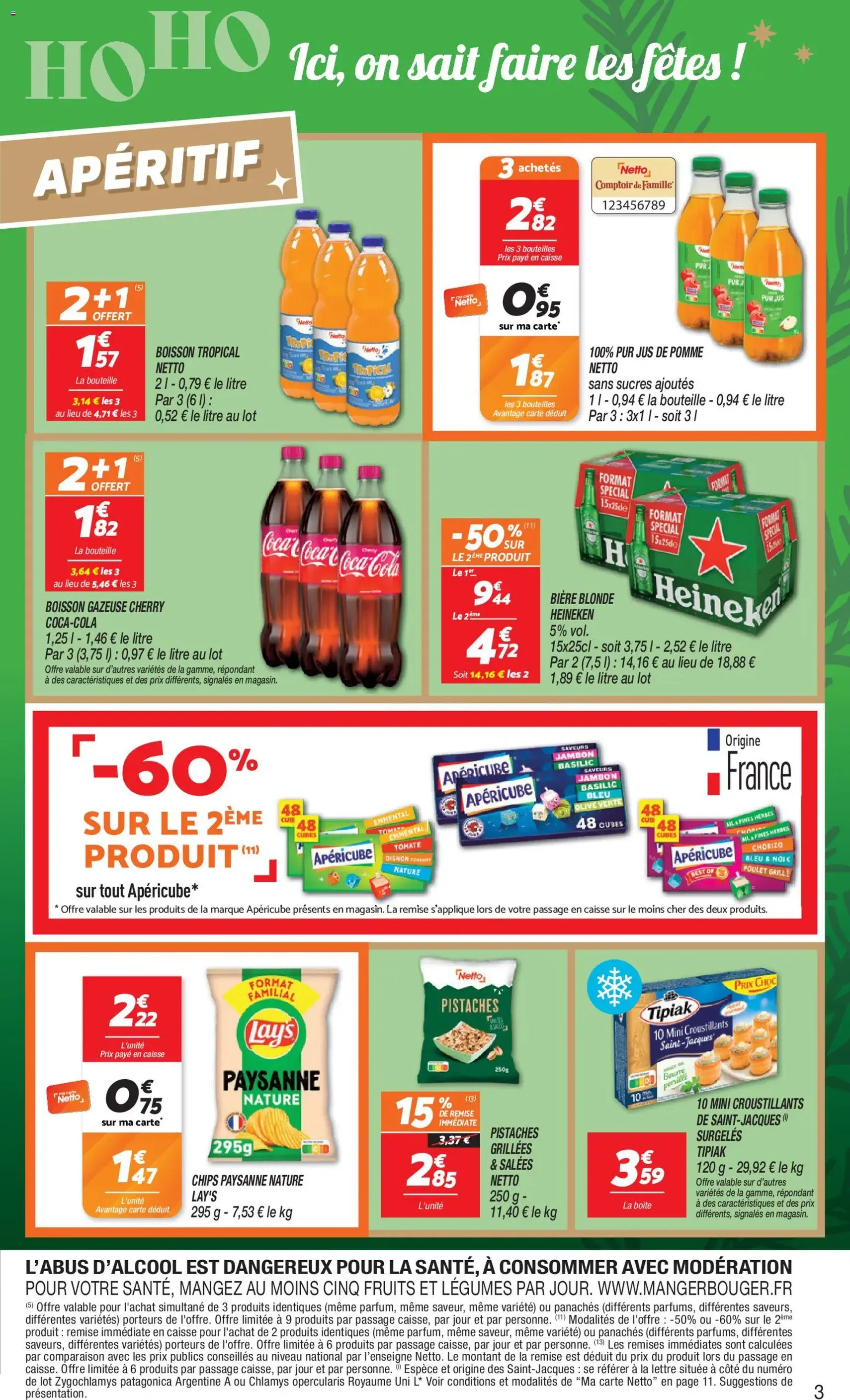 Netto - Festif ho ho ho - brochure valable à partir du 02/12/2025, page 3 sur 20