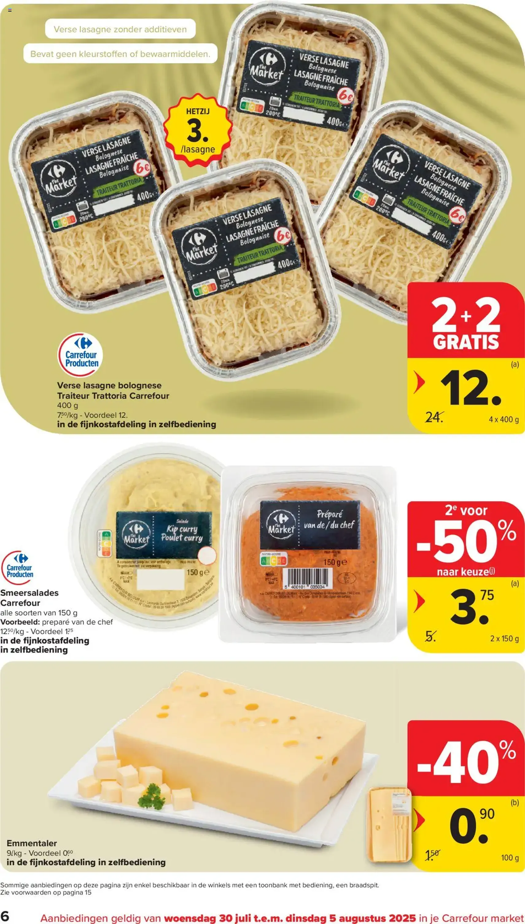 Carrefour market folder week 31 - geldige folder vanaf 30/07/2025 pagina 6 van 16 Carrefour market folder week 31 - geldige folder vanaf 30/07/2025 pagina 6 van 16