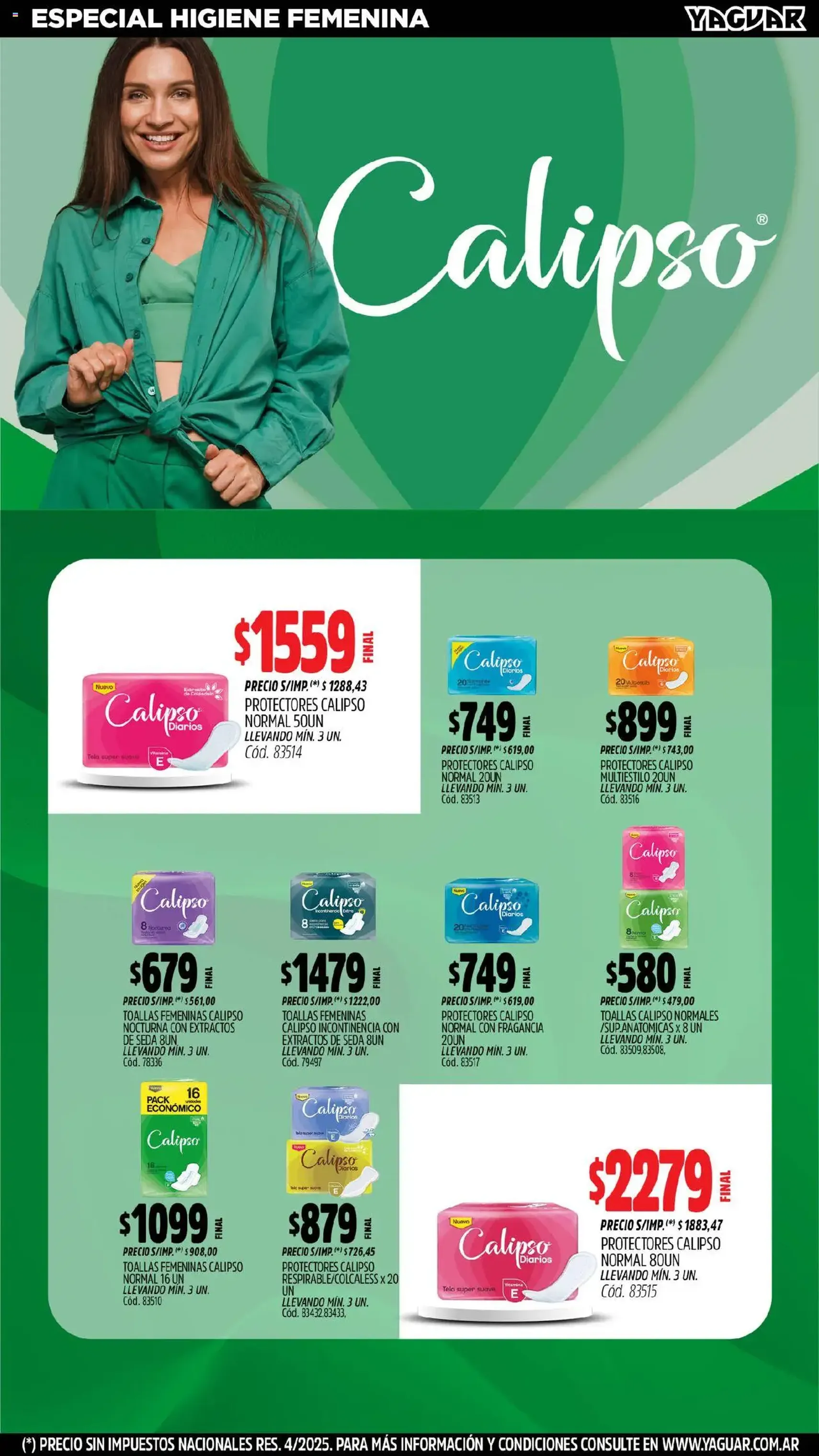 Yaguar catálogo - folleto válido desde 21/07/2025 página 19 de 33 Yaguar catálogo - folleto válido desde 21/07/2025 página 19 de 33