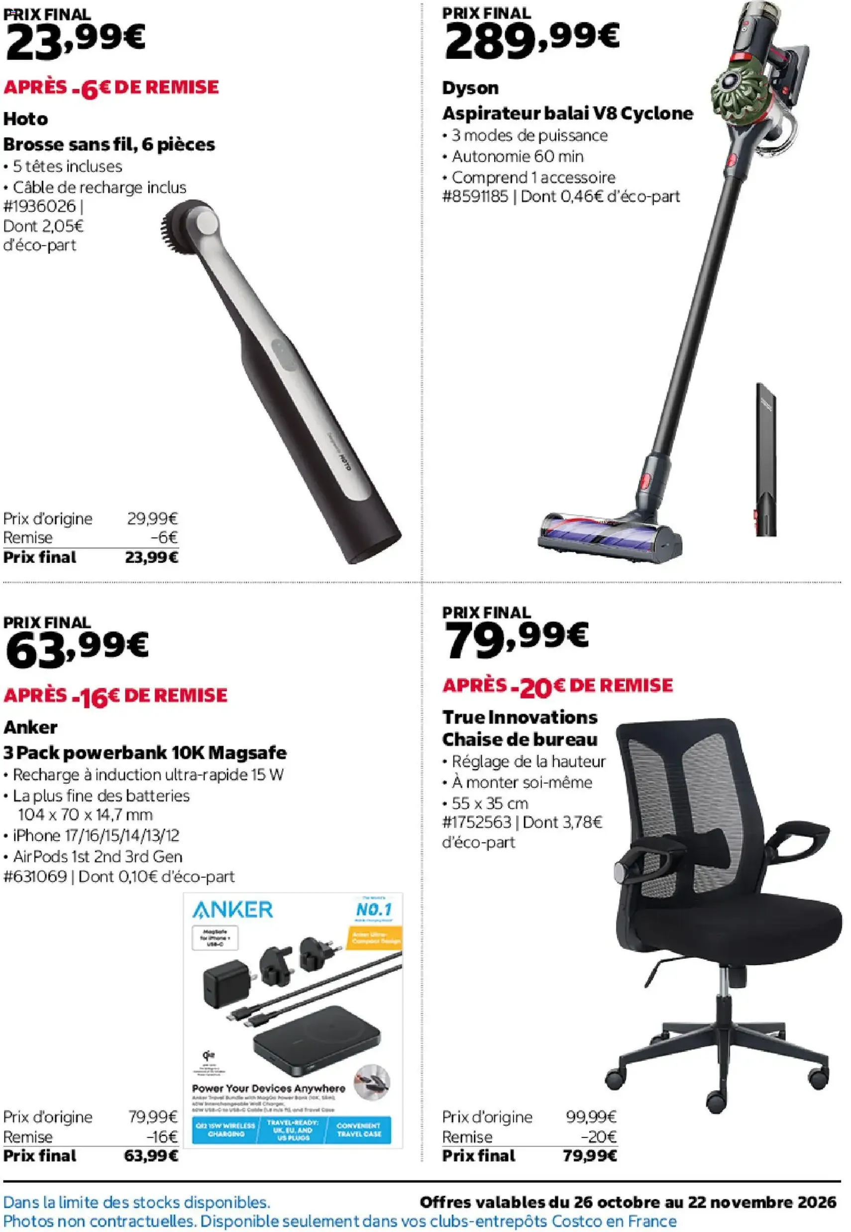 Costco catalogue - brochure valable à partir du 26/10/2026, page 3 sur 20