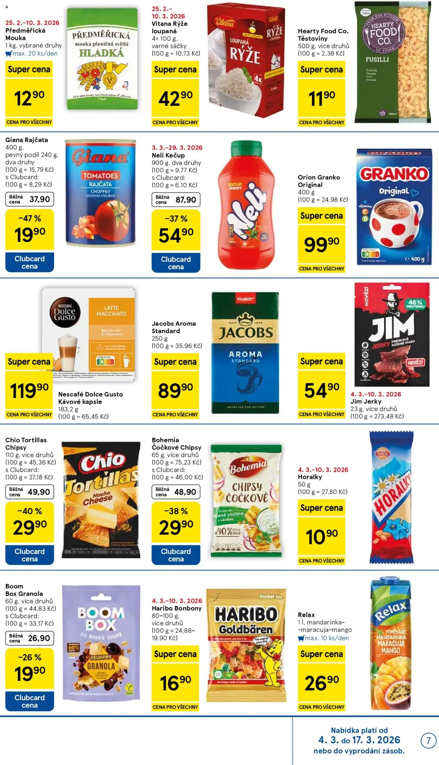 Tesco leták - Hypermarket - platný leták od 04.03.2026 strana 7 z 25