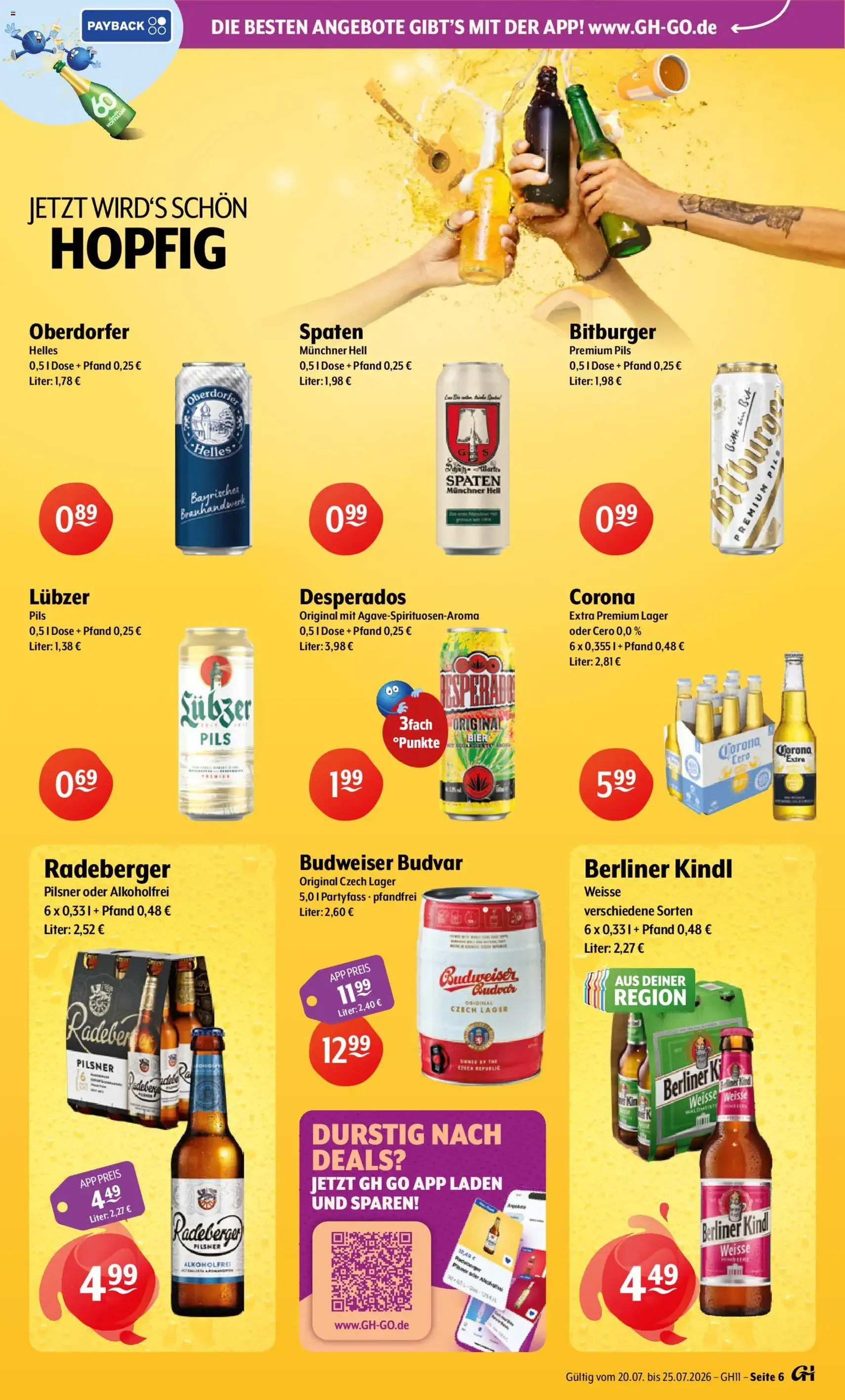 Trink und Spare Prospekt - Gültiger Prospekt ab 20.07.2026, Seite 6 von insgesamt 9