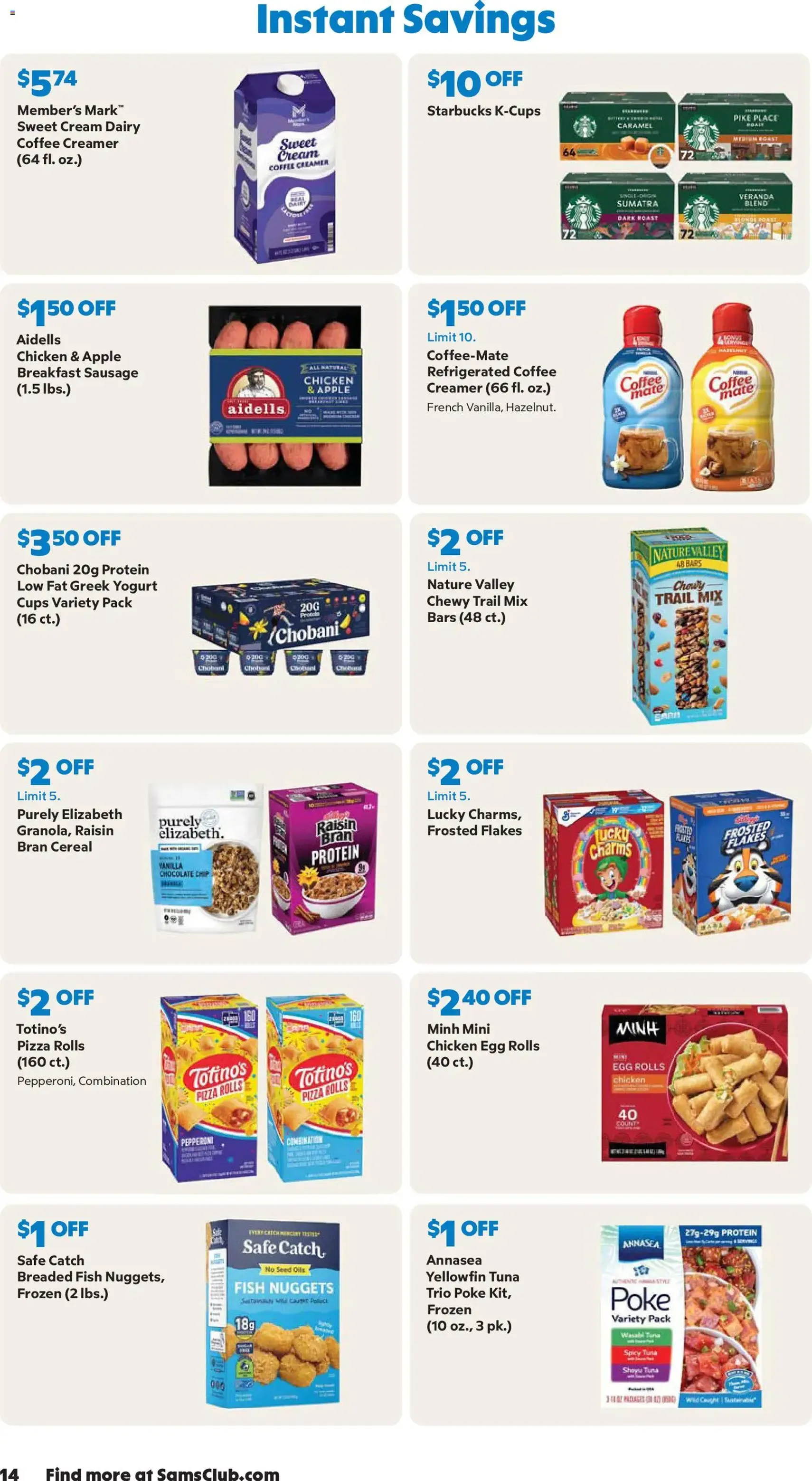 Sam's Club Weekly Ad - valid flyer from 06/01/2026, page 14 of 44
