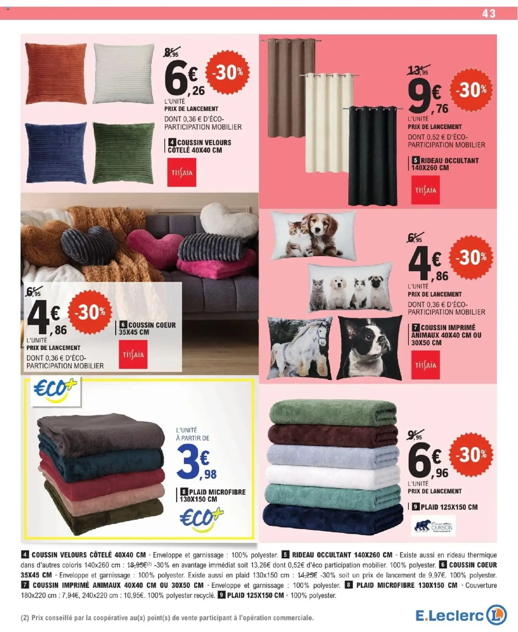 E.Leclerc catalogue - brochure valable à partir du 13/10/2026, page 43 sur 48