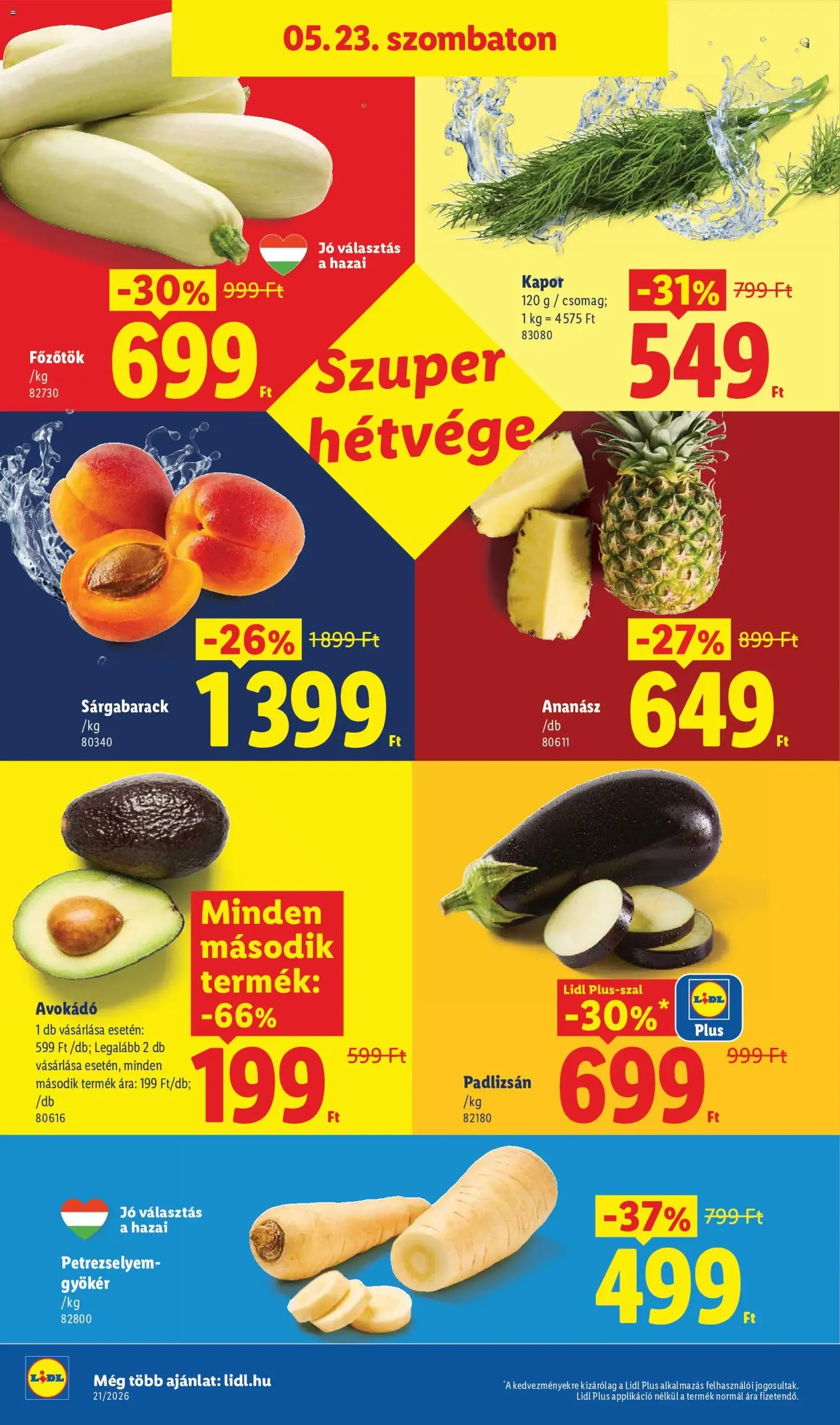 Lidl akciós újság - 2026.05.21. érvényes szórólap 56 oldal 84 oldalból