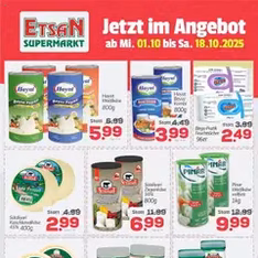 ETSAN Flugblatt - Prospekt Vorschau gültig ab 01.10.2025