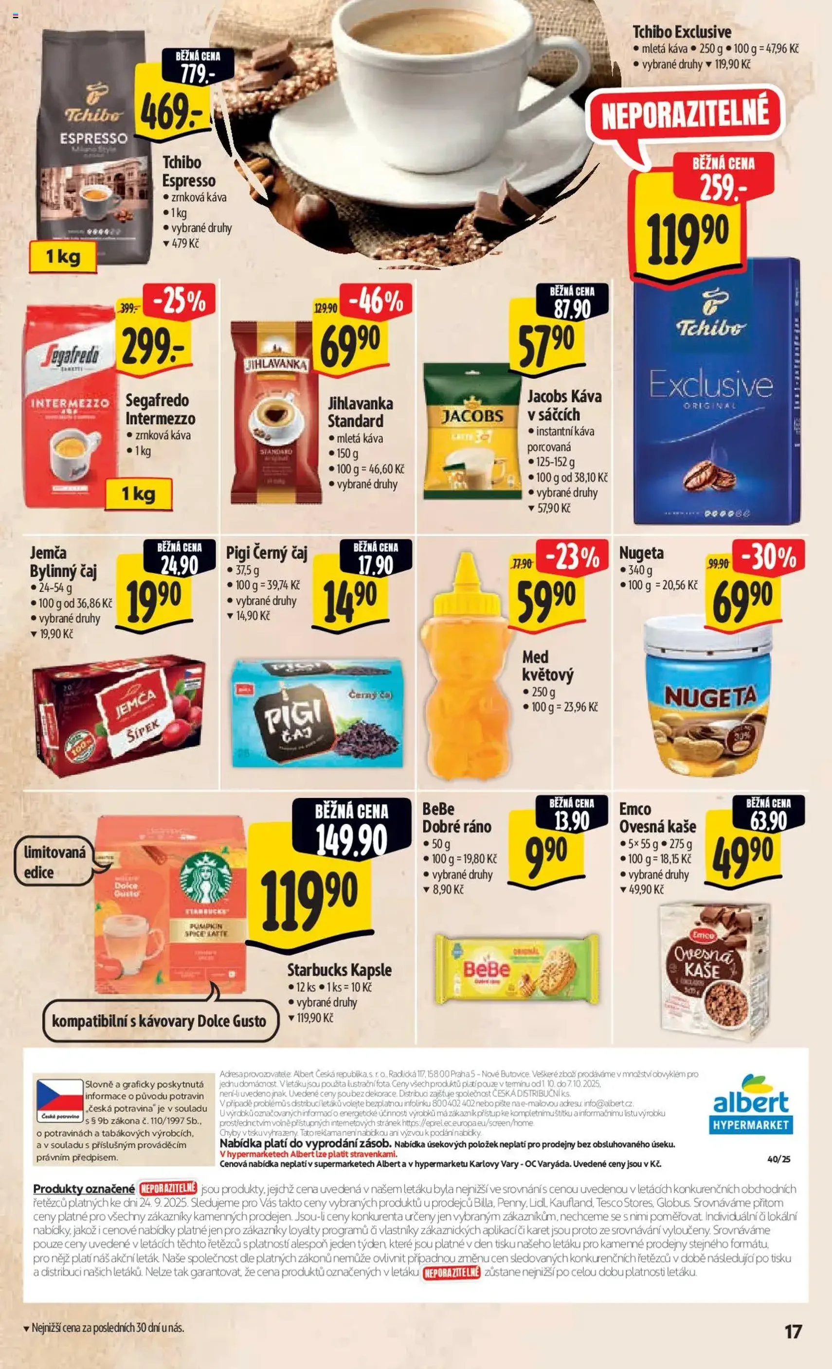Albert leták - Hypermarket - platný leták od 01.10.2025 strana 26 z 53