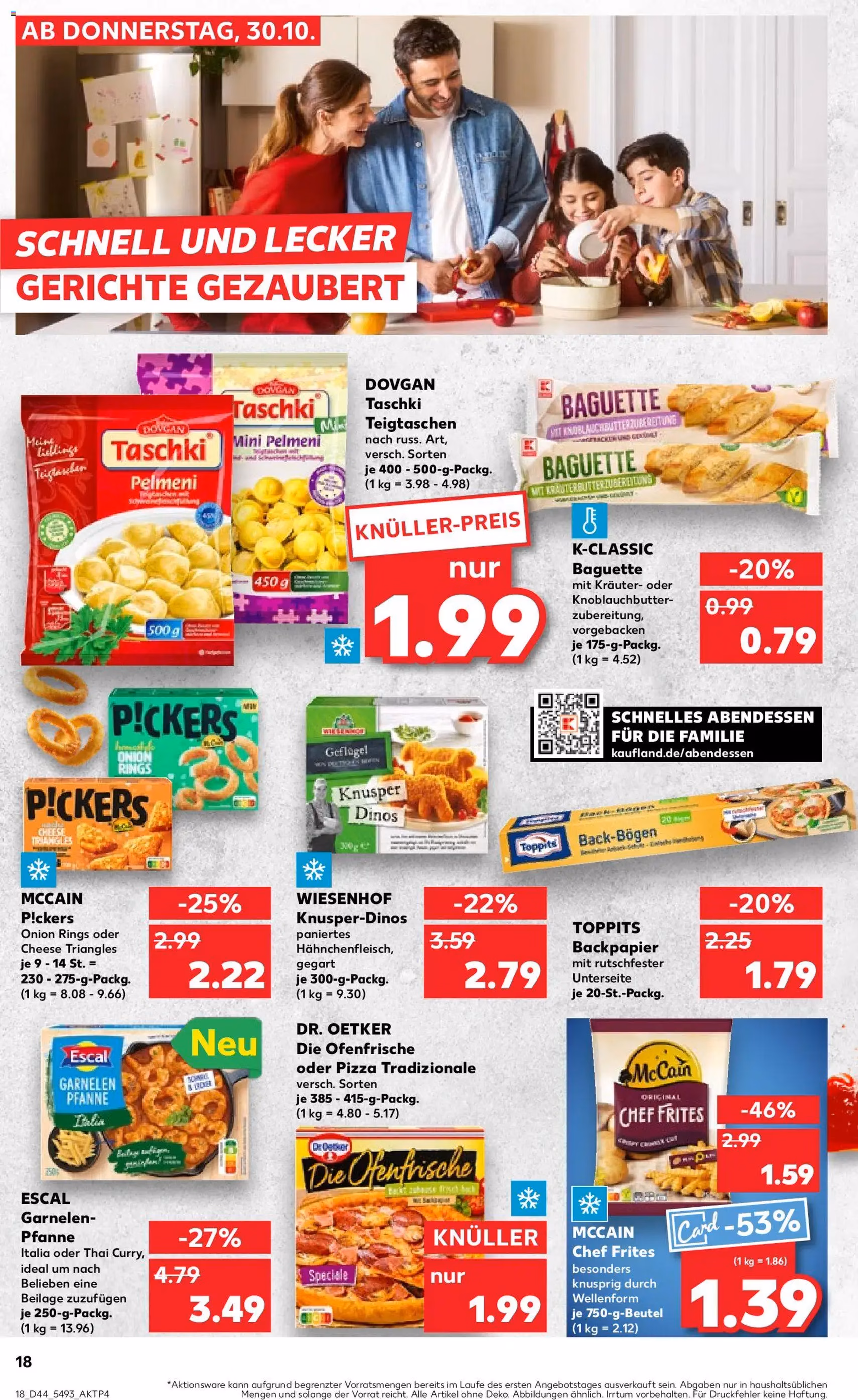 Kaufland Prospekt - Gültiger Prospekt ab 30.10.2025, Seite 18 von insgesamt 71 Kaufland Prospekt - Gültiger Prospekt ab 30.10.2025, Seite 18 von insgesamt 71