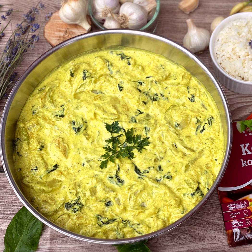 Curry görög joghurttal