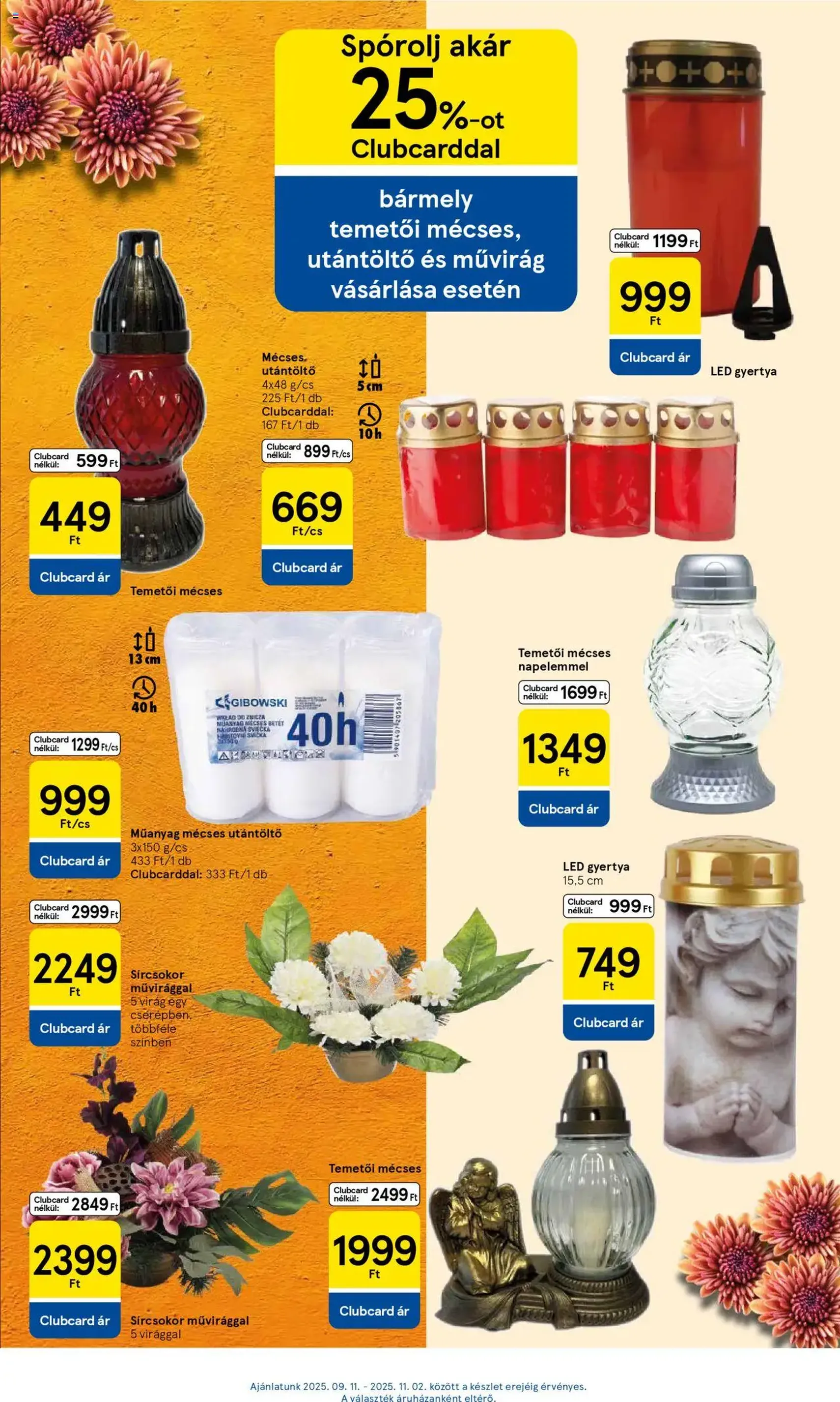 Tesco Hipermarket - Akciós újság - 2025.09.25. érvényes szórólap 13 oldal 32 oldalból