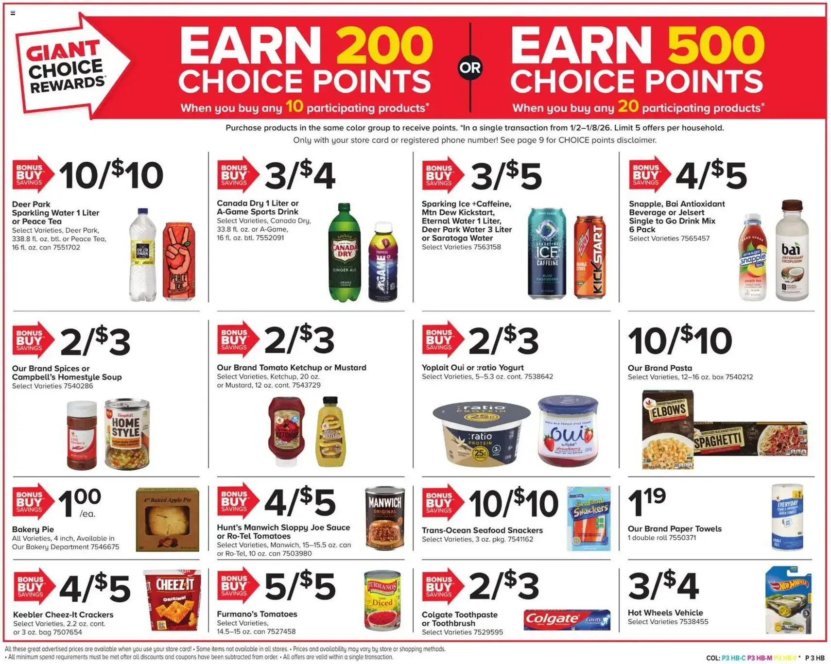 Giant Weekly Ad - valid flyer from 01/02/2026, page 3 of 18