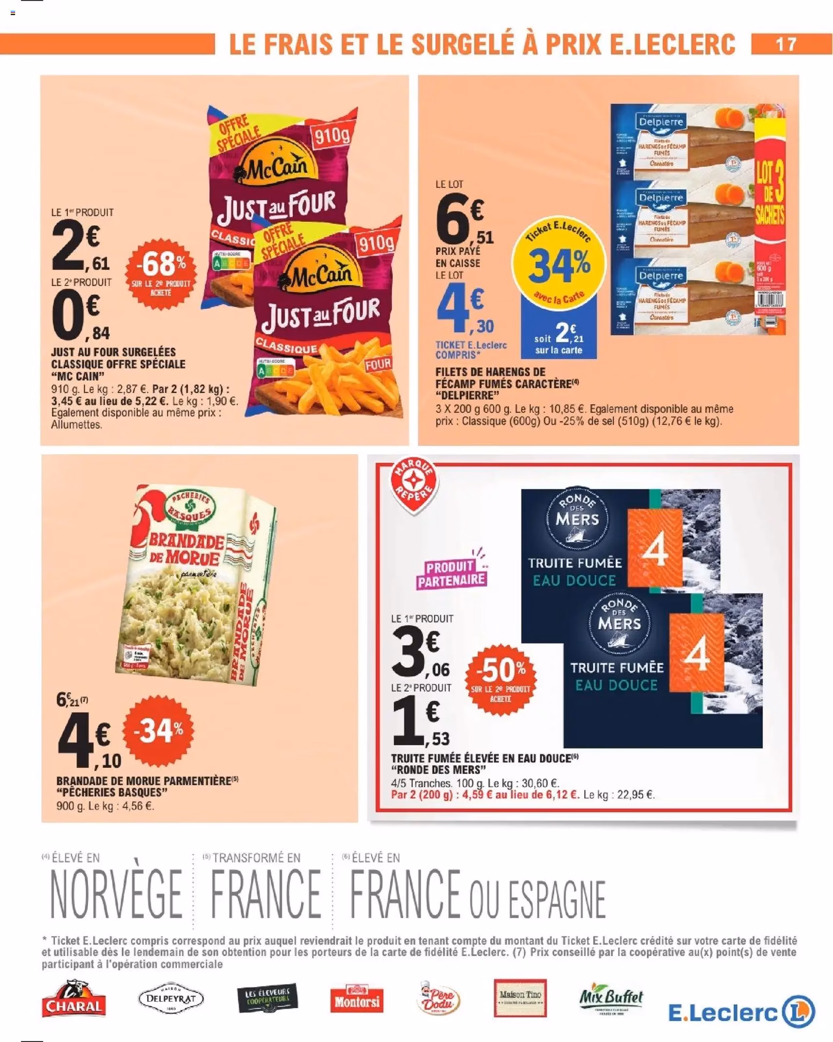 E.Leclerc catalogue de la semaine 16 - brochure valable à partir du 14/04/2026, page 17 sur 56