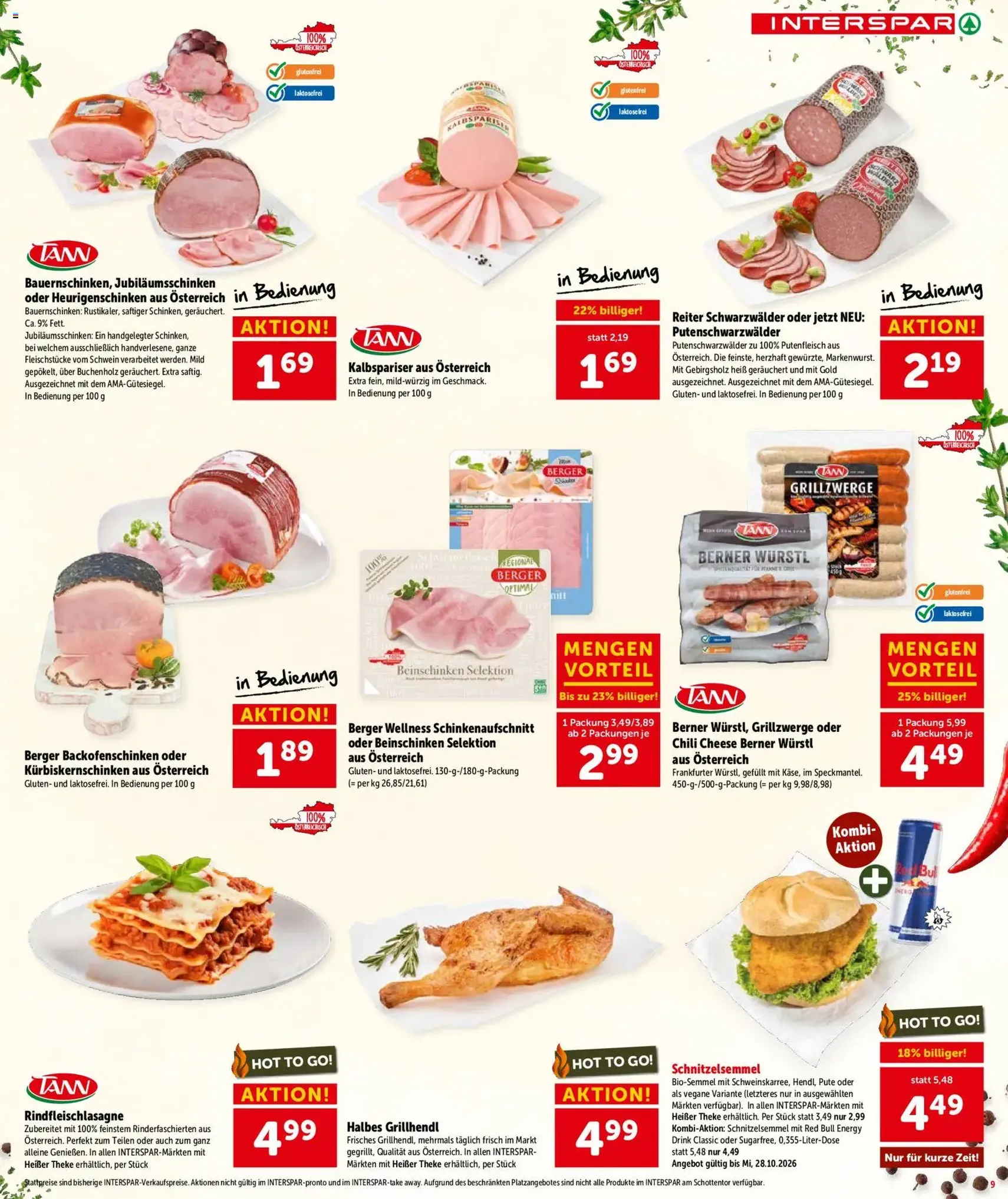 Interspar Flugblatt - Gültiger Prospekt ab 08.10.2026, Seite 9 von insgesamt 24