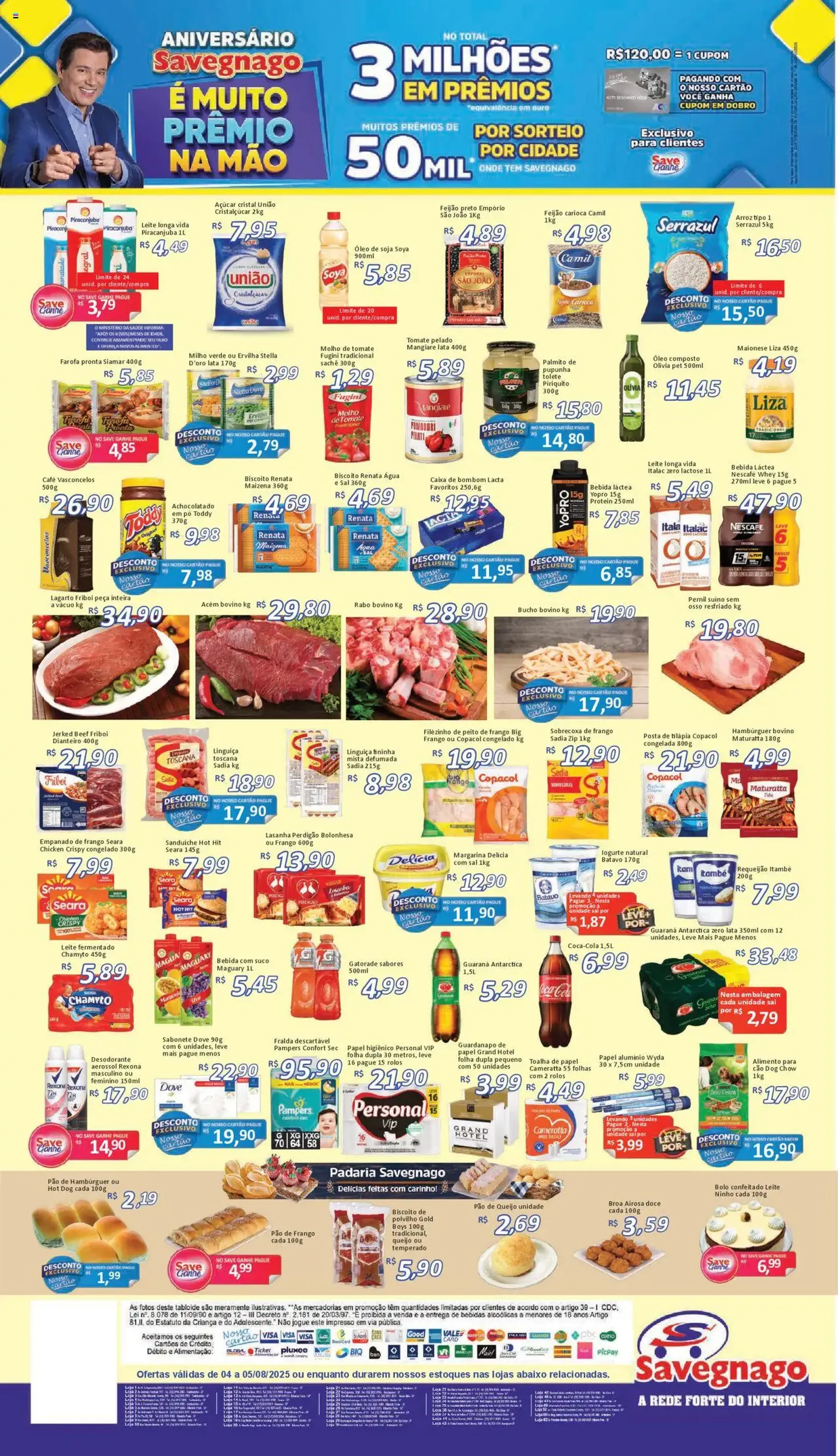 Savegnago - Ofertas da semana - folheto válido a partir de 04/08/2025 página 2 de 2