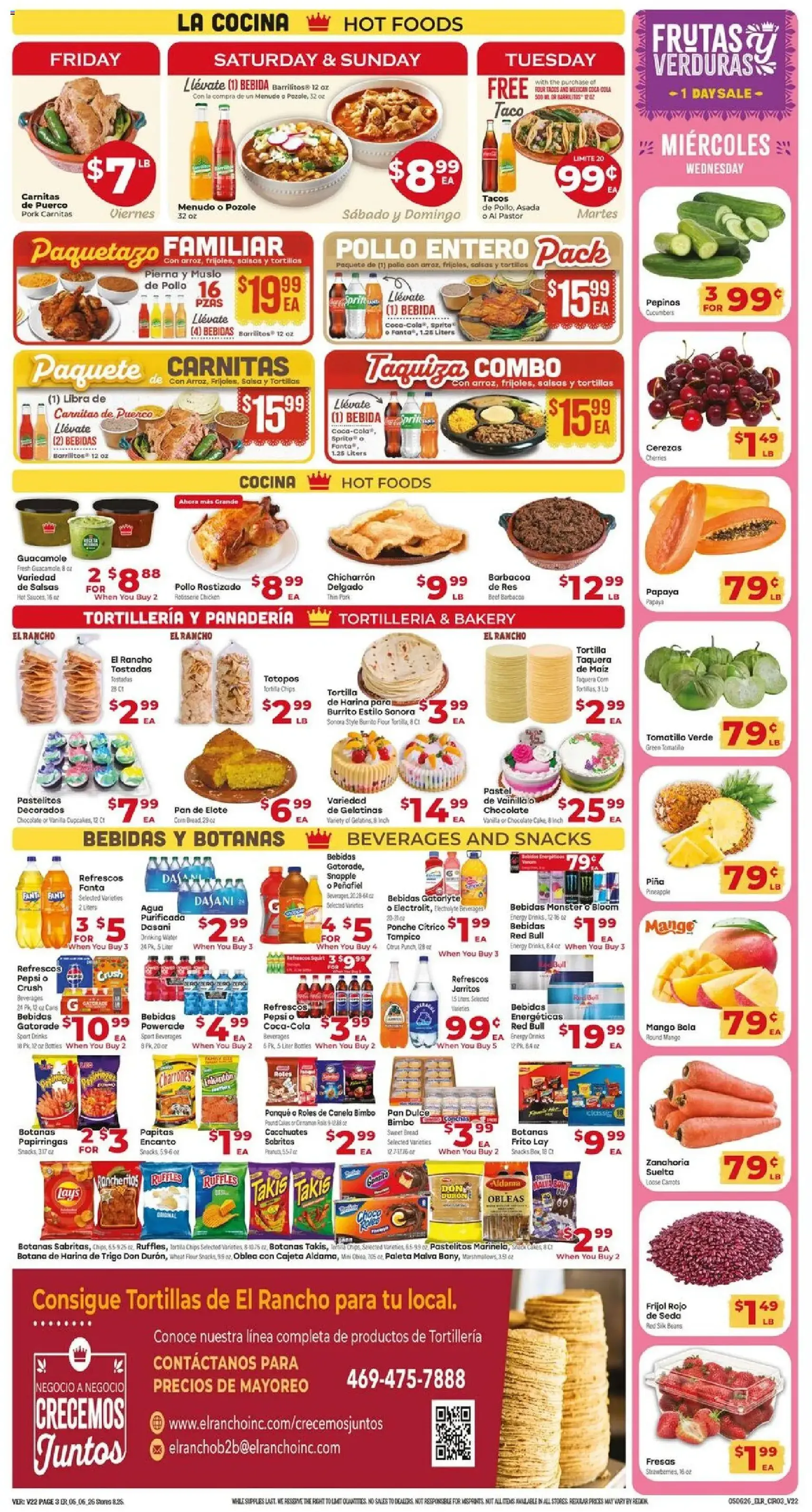 El Rancho Weekly Ad - valid flyer from 05/06/2026, page 3 of 4