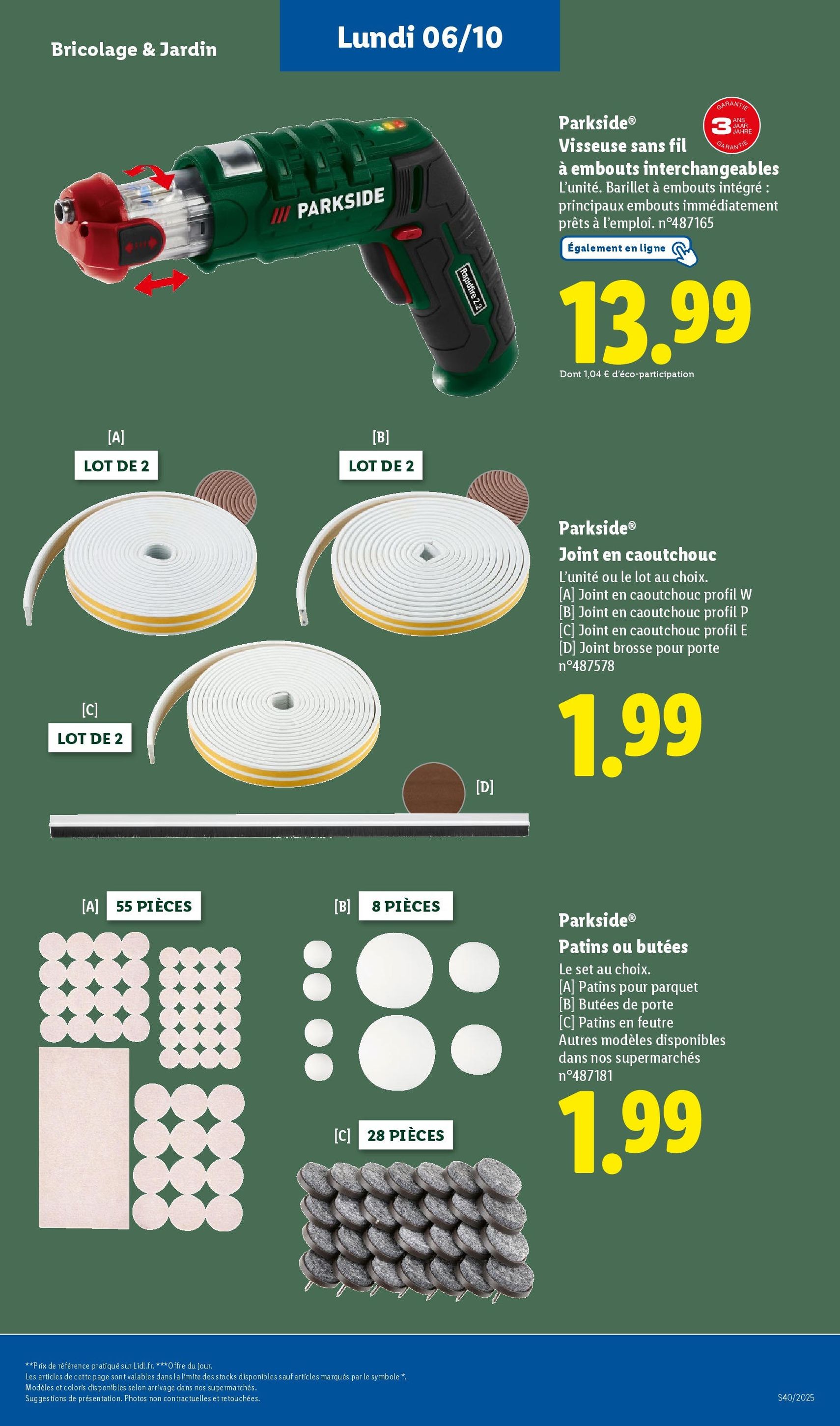 LIDL catalogue semaine 40 - brochure valable à partir du 02/10/2025, page 68 sur 76 LIDL catalogue semaine 40 - brochure valable à partir du 02/10/2025, page 68 sur 76