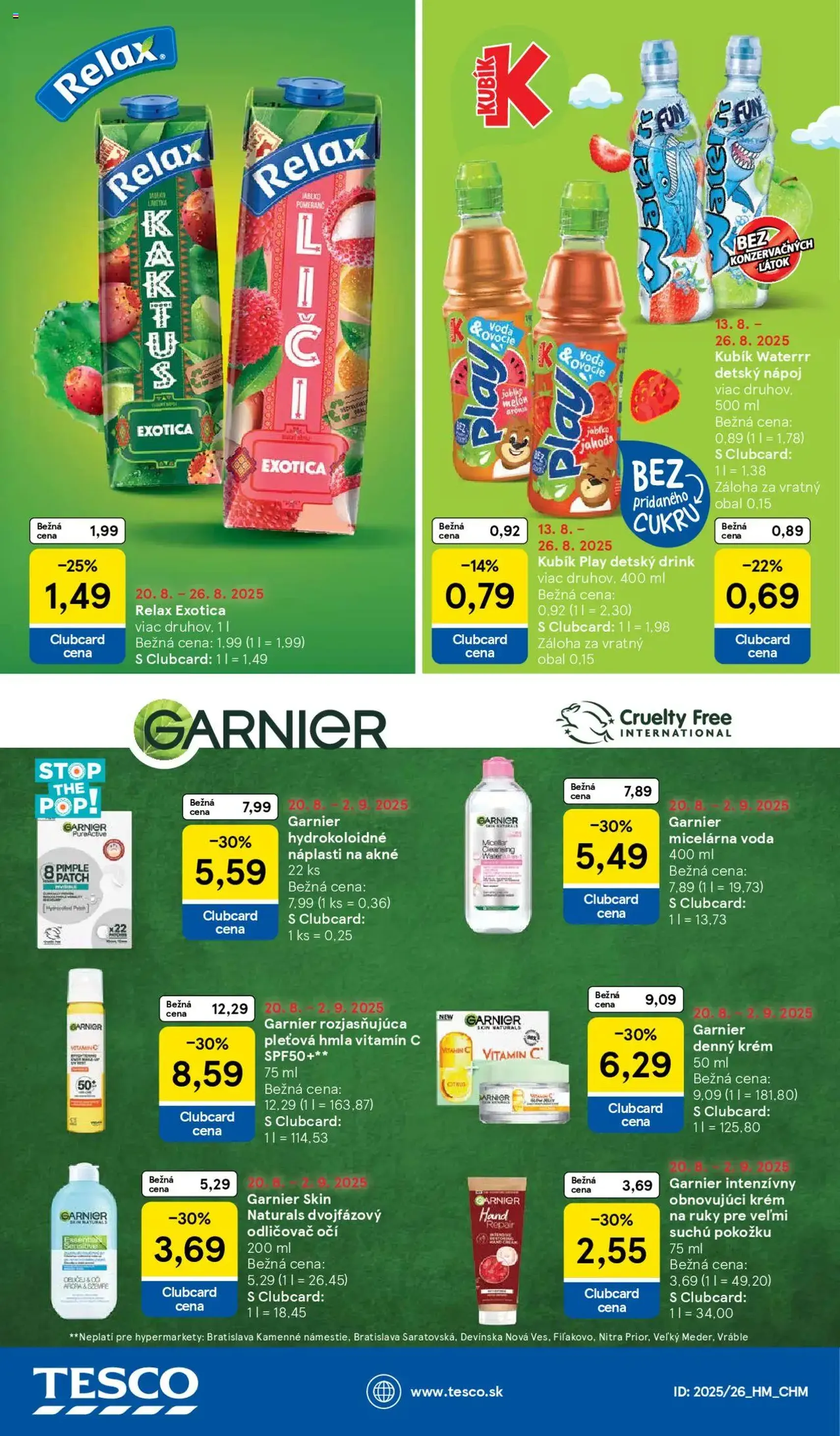 Tesco Hypermarket - leták - platný leták od 20.08.2025 strana 38 z 38