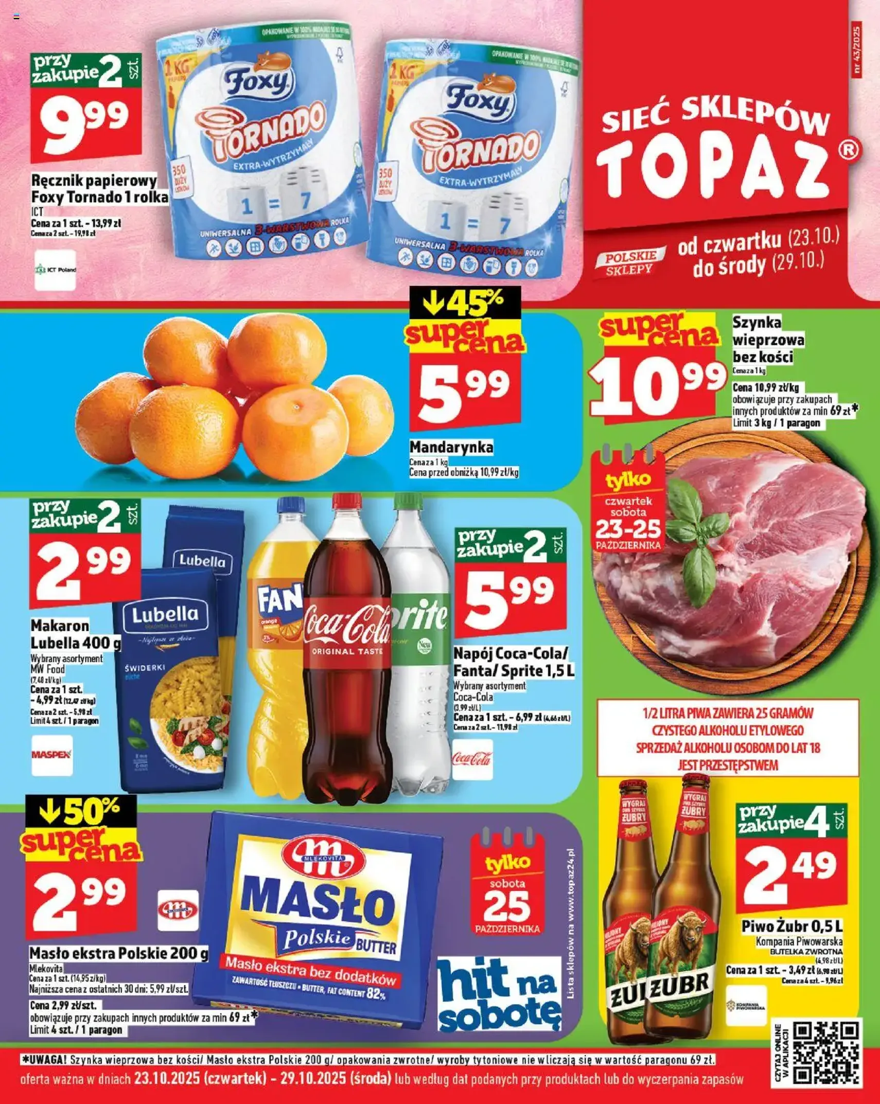 Topaz Gazetka - ważny gazetka od 23.10.2025 strona 1 z 32 Topaz Gazetka - ważny gazetka od 23.10.2025 strona 1 z 32