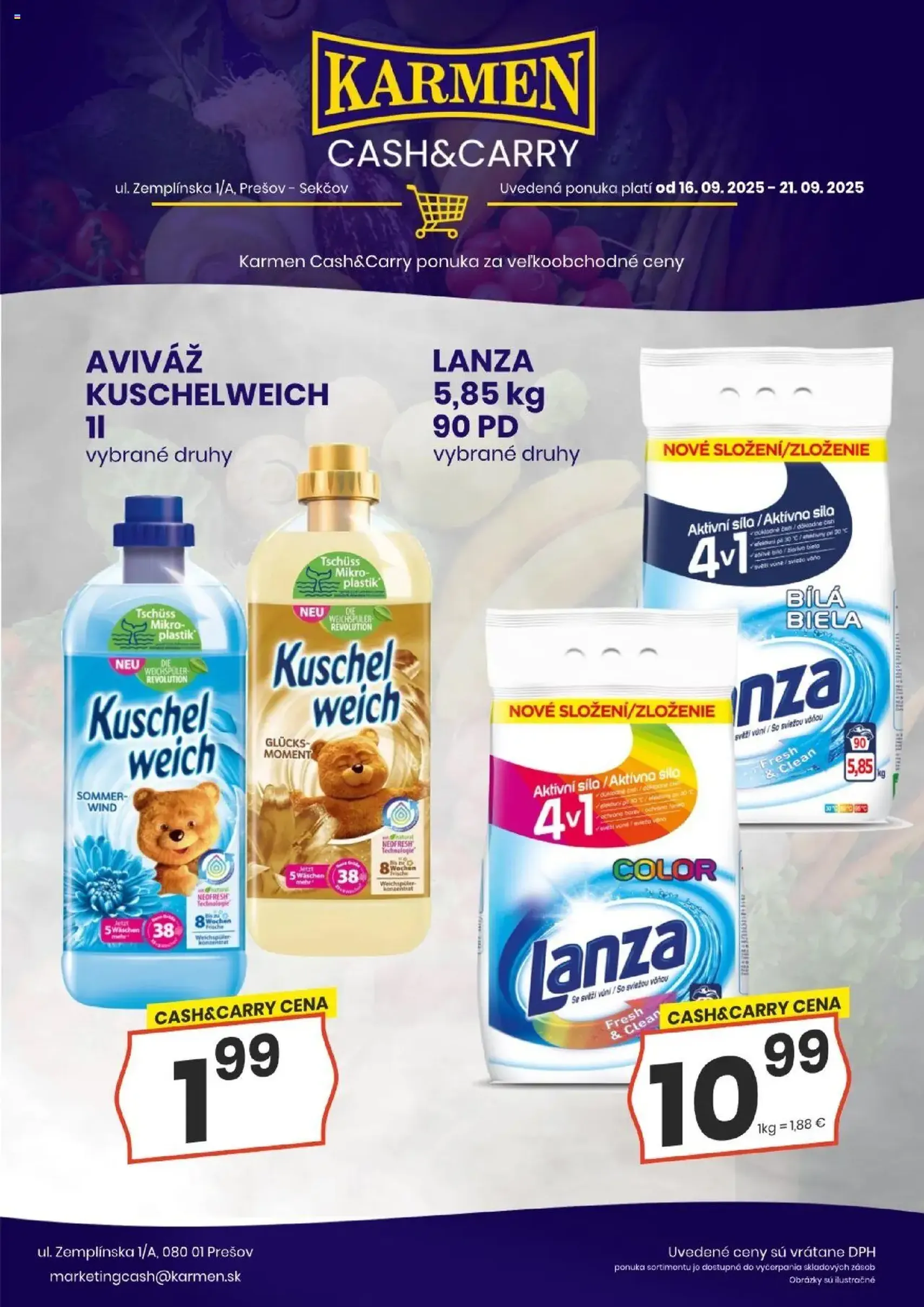 KARMEN CBA leták - platný leták od 16.09.2025 strana 10 z 10