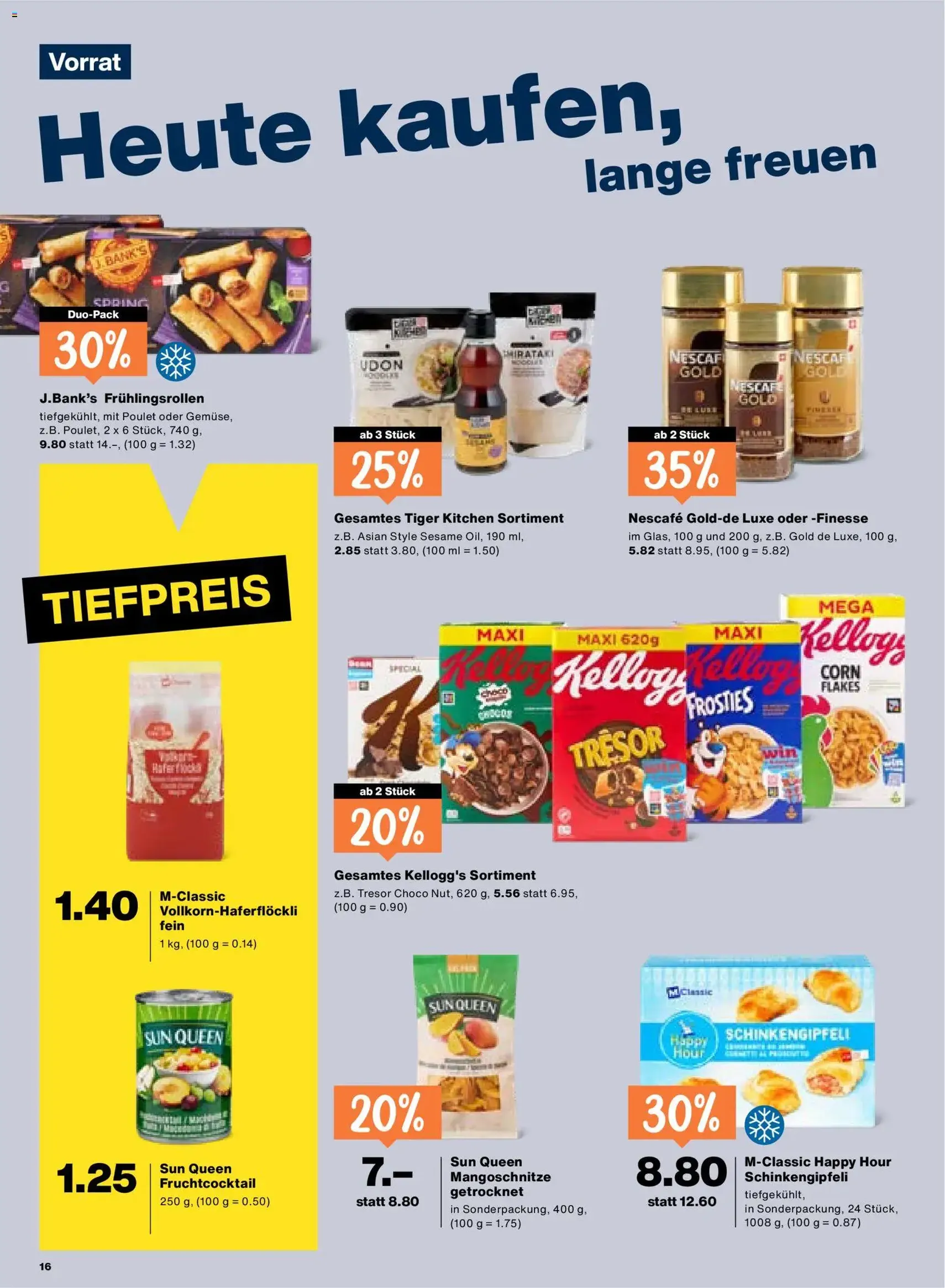 Migros aktionen - Gültiger Prospekt ab 16.04.2026, Seite 16 von insgesamt 24