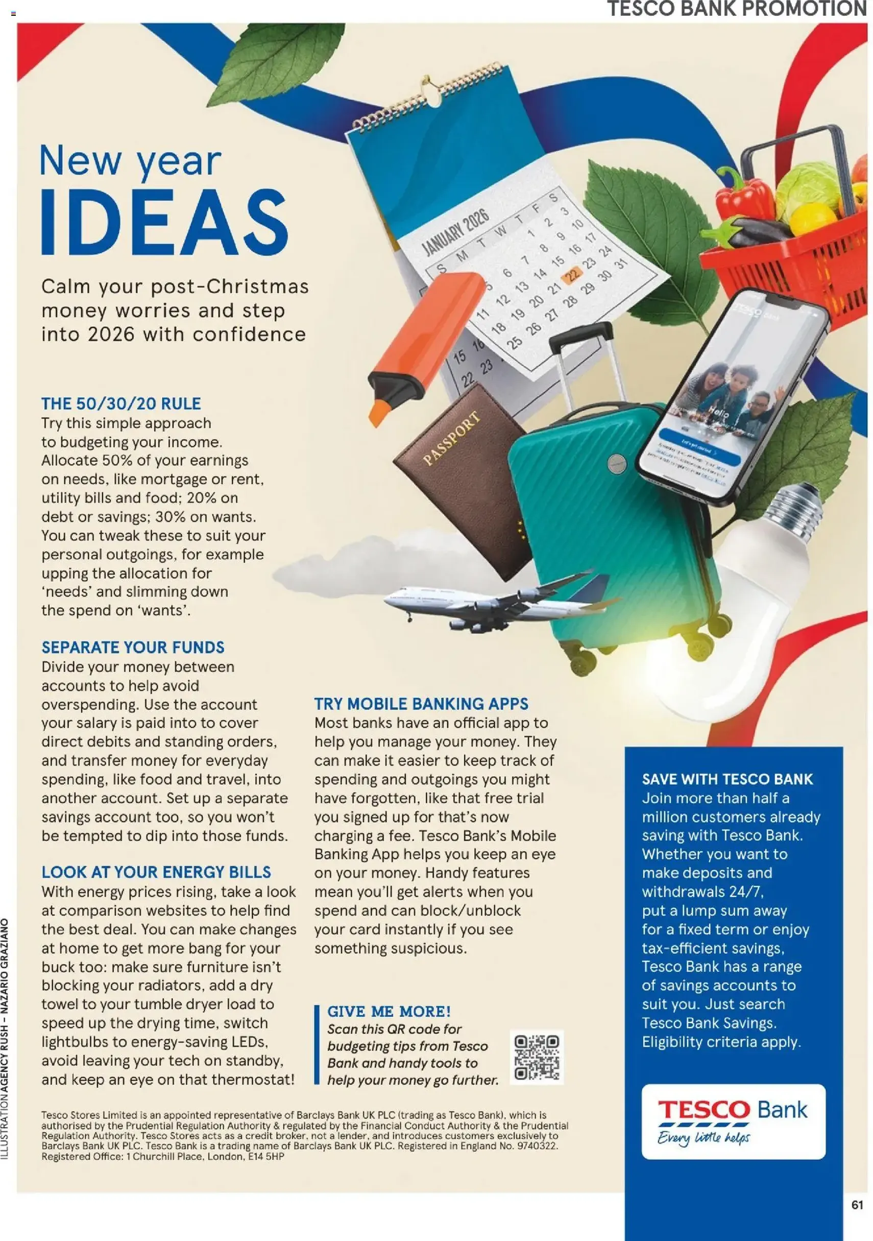 Tesco - Tesco Magazine January 2026 - valid flyer from 01/01/2026, page 61 of 100