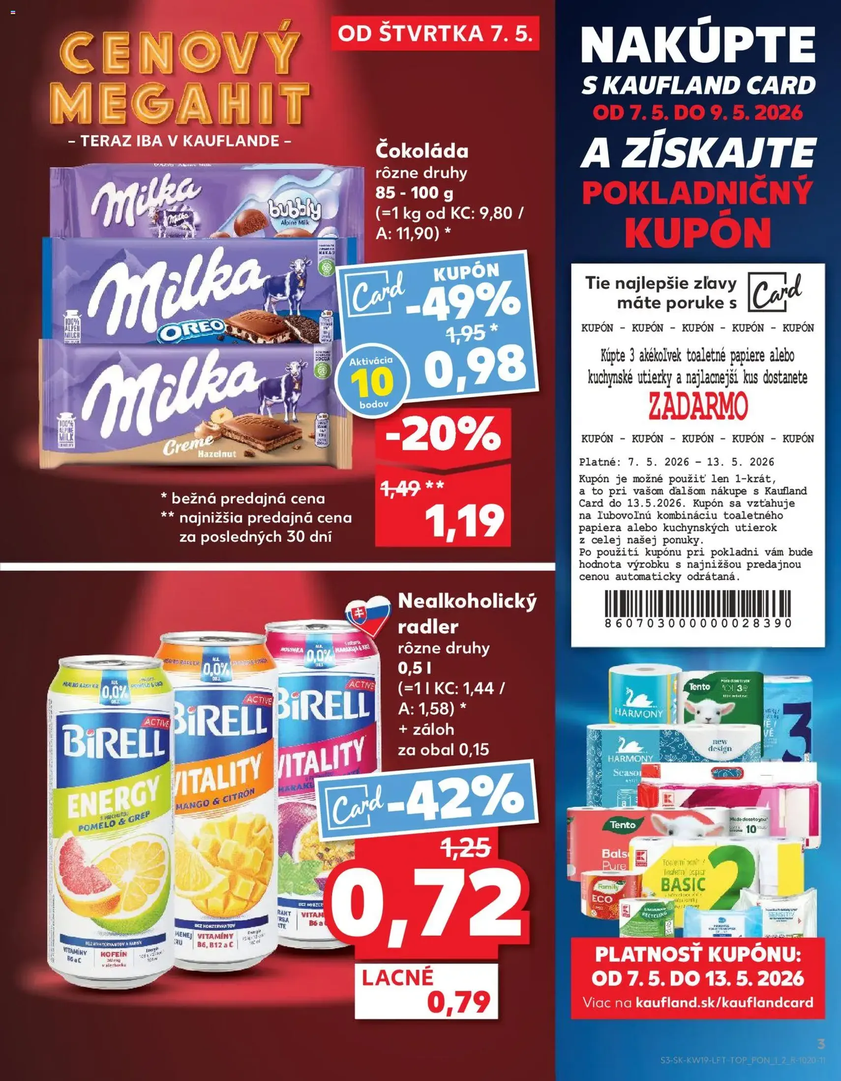 Kaufland SK - akciós újság - 2026.05.07. érvényes szórólap 3 oldal 76 oldalból