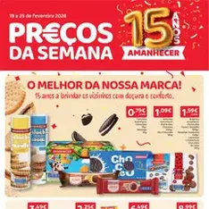 Amanhecer folheto - pré-visualização do folheto, válido a partir de 19/02/2026