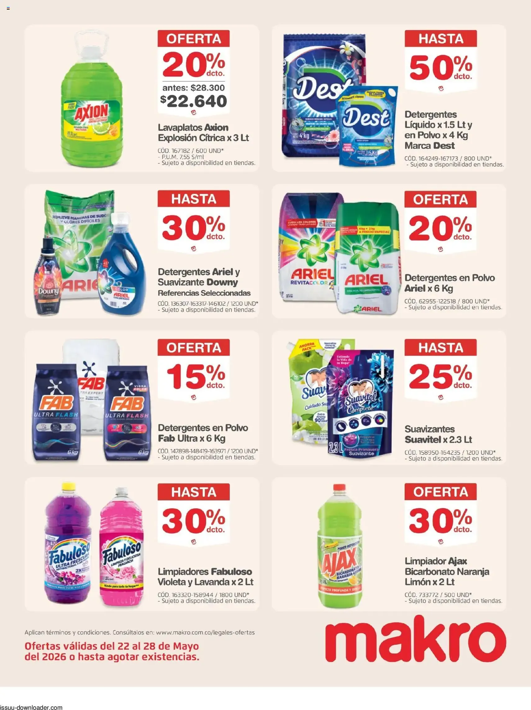 Makro catálogo - folleto válido desde 22/05/2026 página 19 de 28