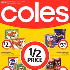 Coles catalogue - Flyer preview valid from 24/06/2026
