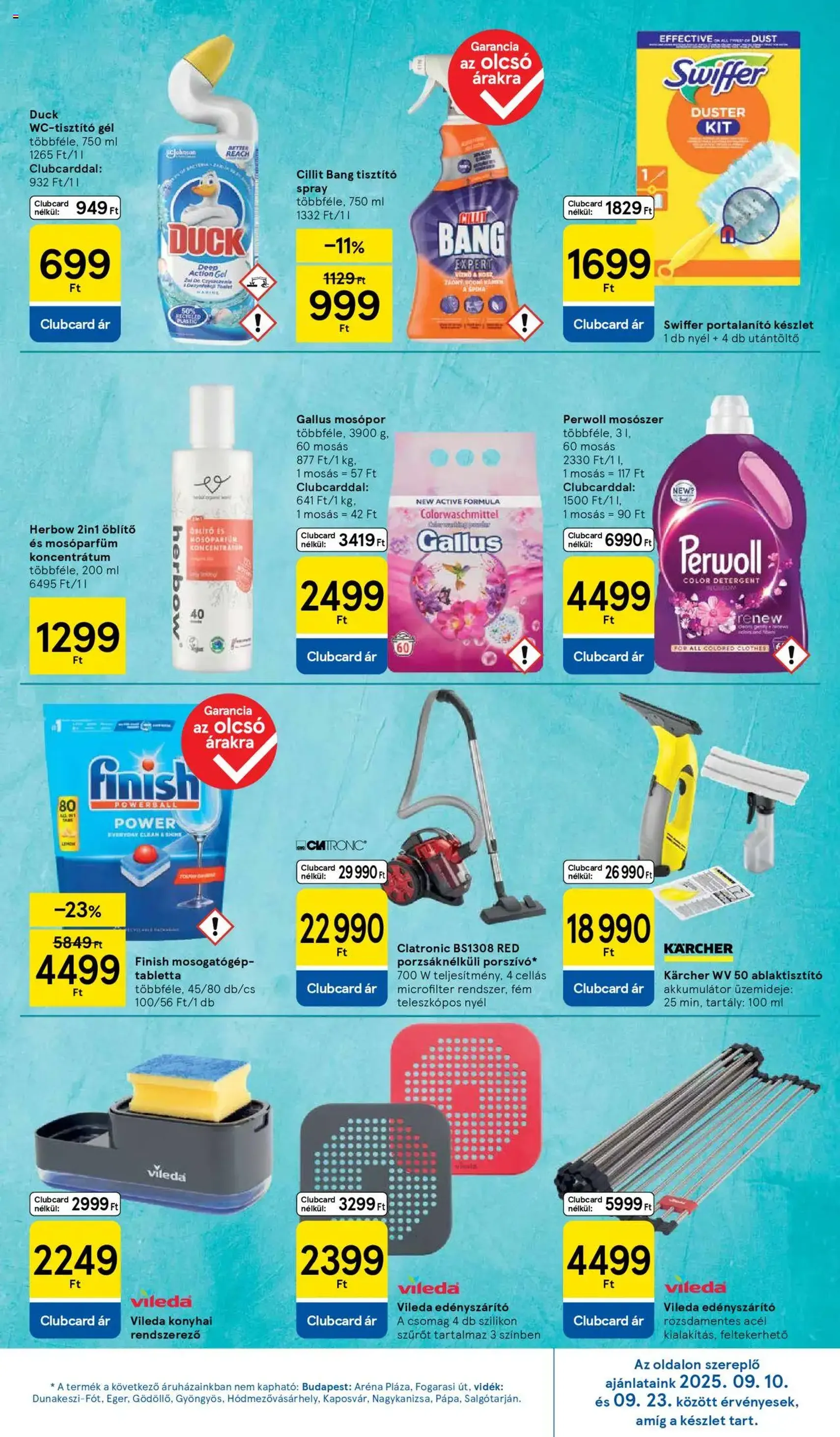 Tesco Hipermarket - Akciós újság - 2025.09.18. érvényes szórólap 9 oldal 32 oldalból