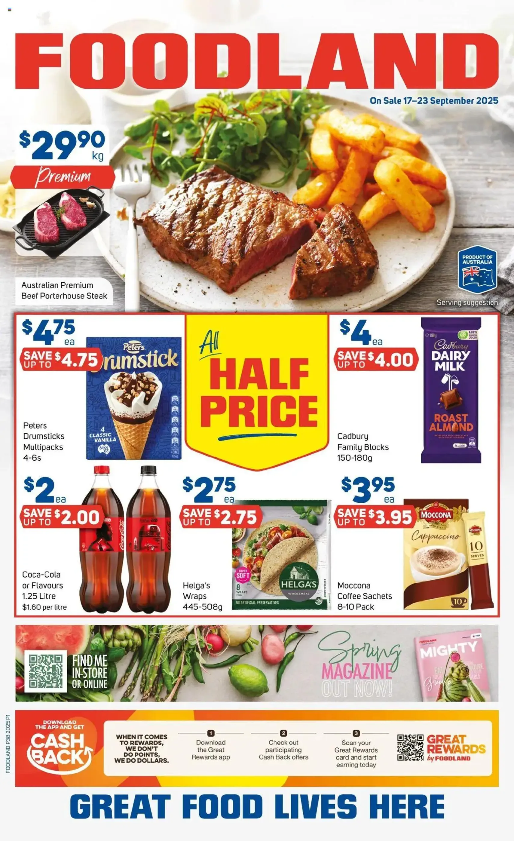 Foodland Catalogue - valid flyer from 17/09/2025, page 1 of 33