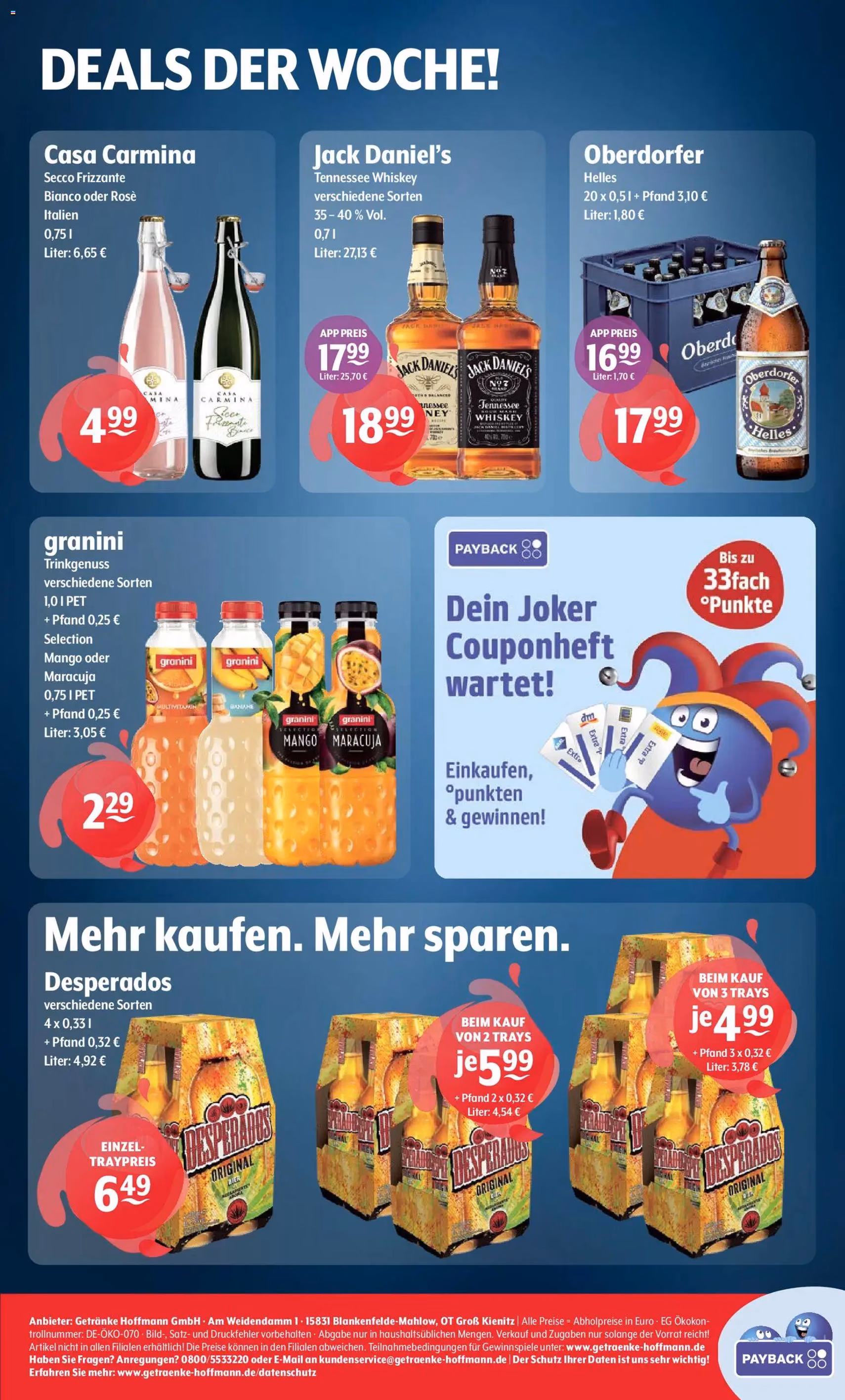 Trink und Spare Prospekt - Gültiger Prospekt ab 27.10.2025, Seite 8 von insgesamt 11