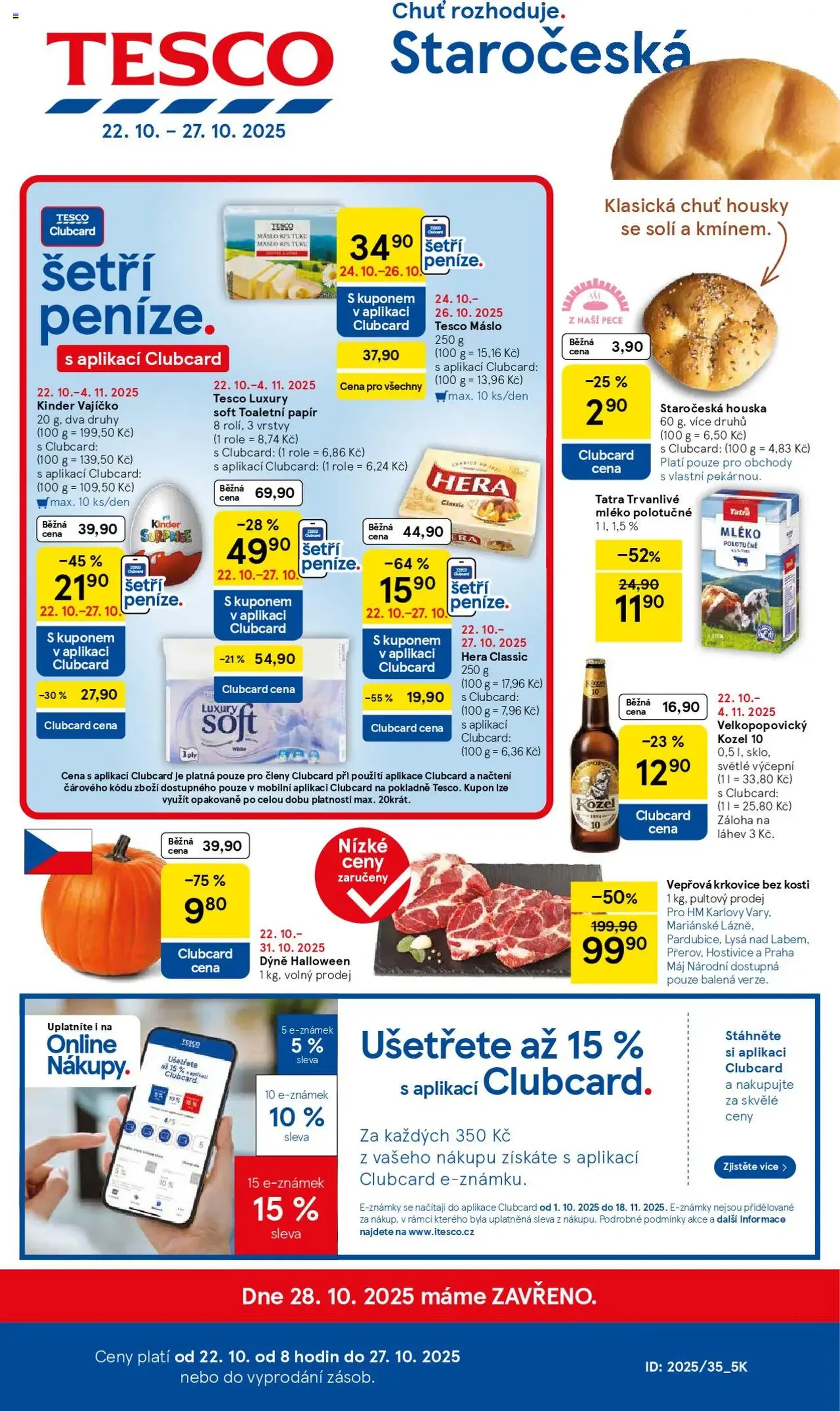 Tesco leták - Hypermarket - platný leták od 22.10.2025 strana 1 z 30 Tesco leták - Hypermarket - platný leták od 22.10.2025 strana 1 z 30