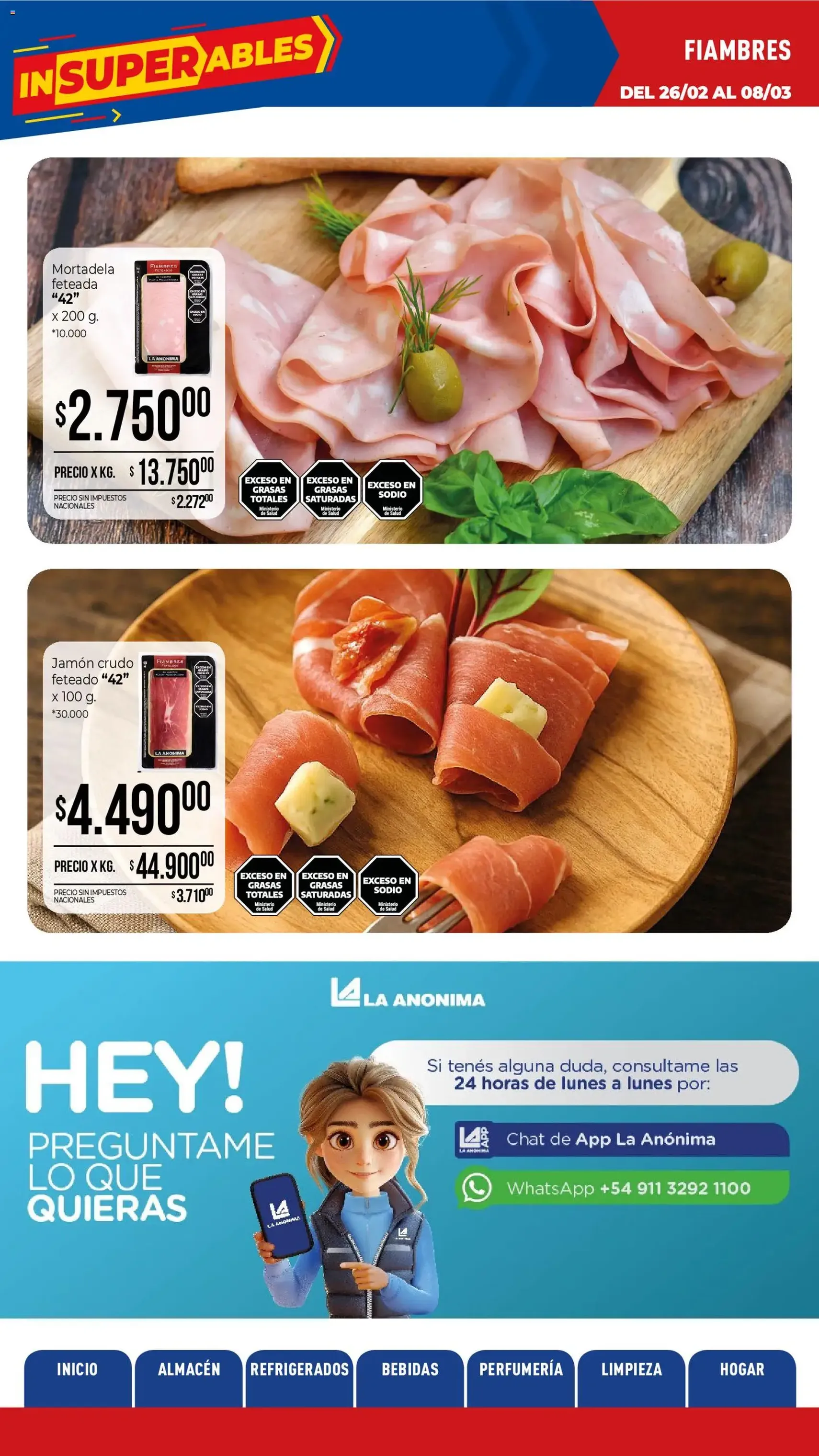 La Anonima catálogo - folleto válido desde 26/02/2026 página 8 de 46