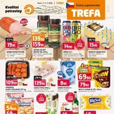 Trefa leták - náhled letáku platný od 01.07.2026