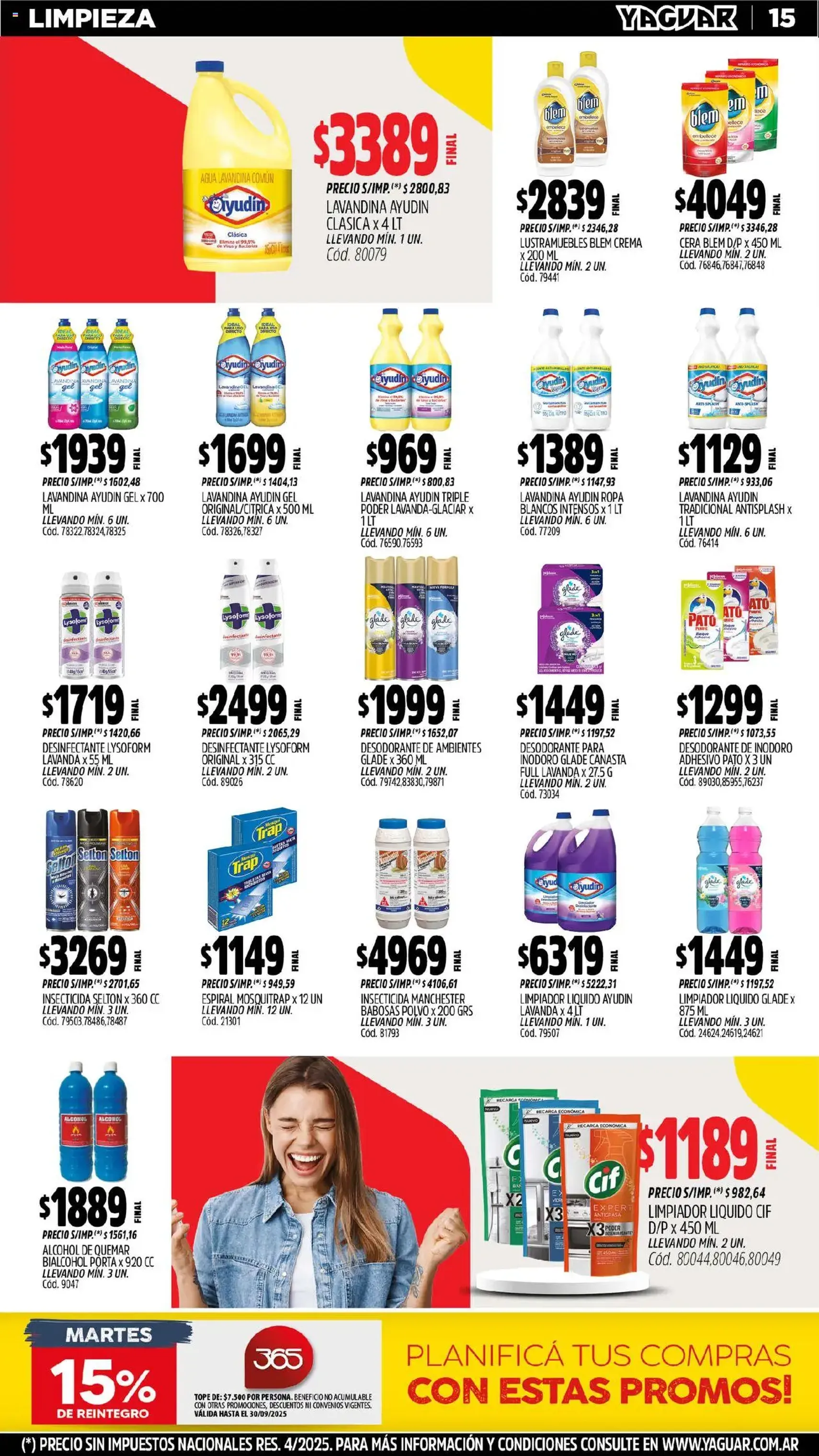 Yaguar catálogo - folleto válido desde 08/09/2025 página 17 de 35 Yaguar catálogo - folleto válido desde 08/09/2025 página 17 de 35