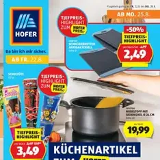 Hofer Flugblatt - Prospekt Vorschau gültig ab 22.08.2025