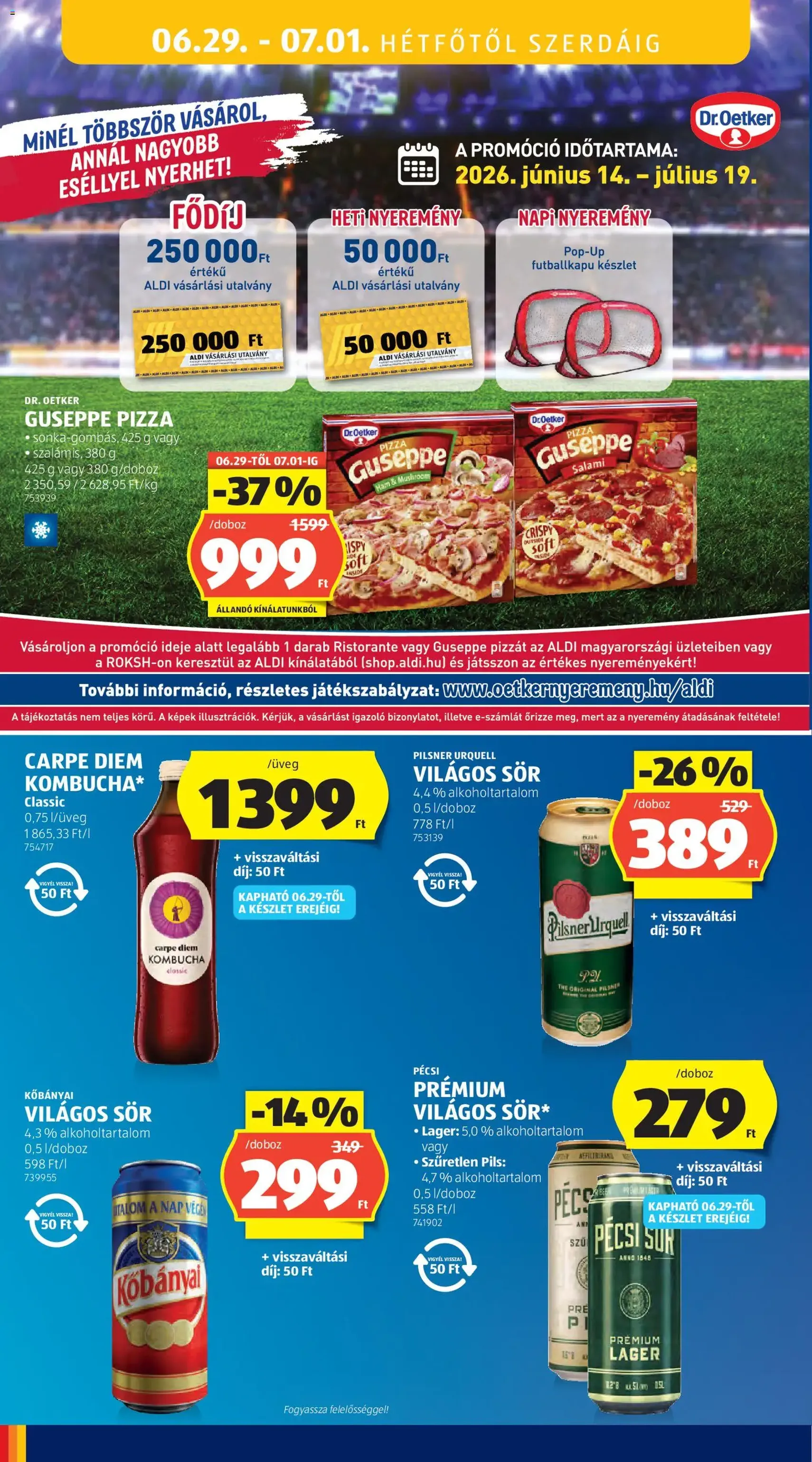 Aldi akciós újság - 2026.06.25. érvényes szórólap 38 oldal 62 oldalból