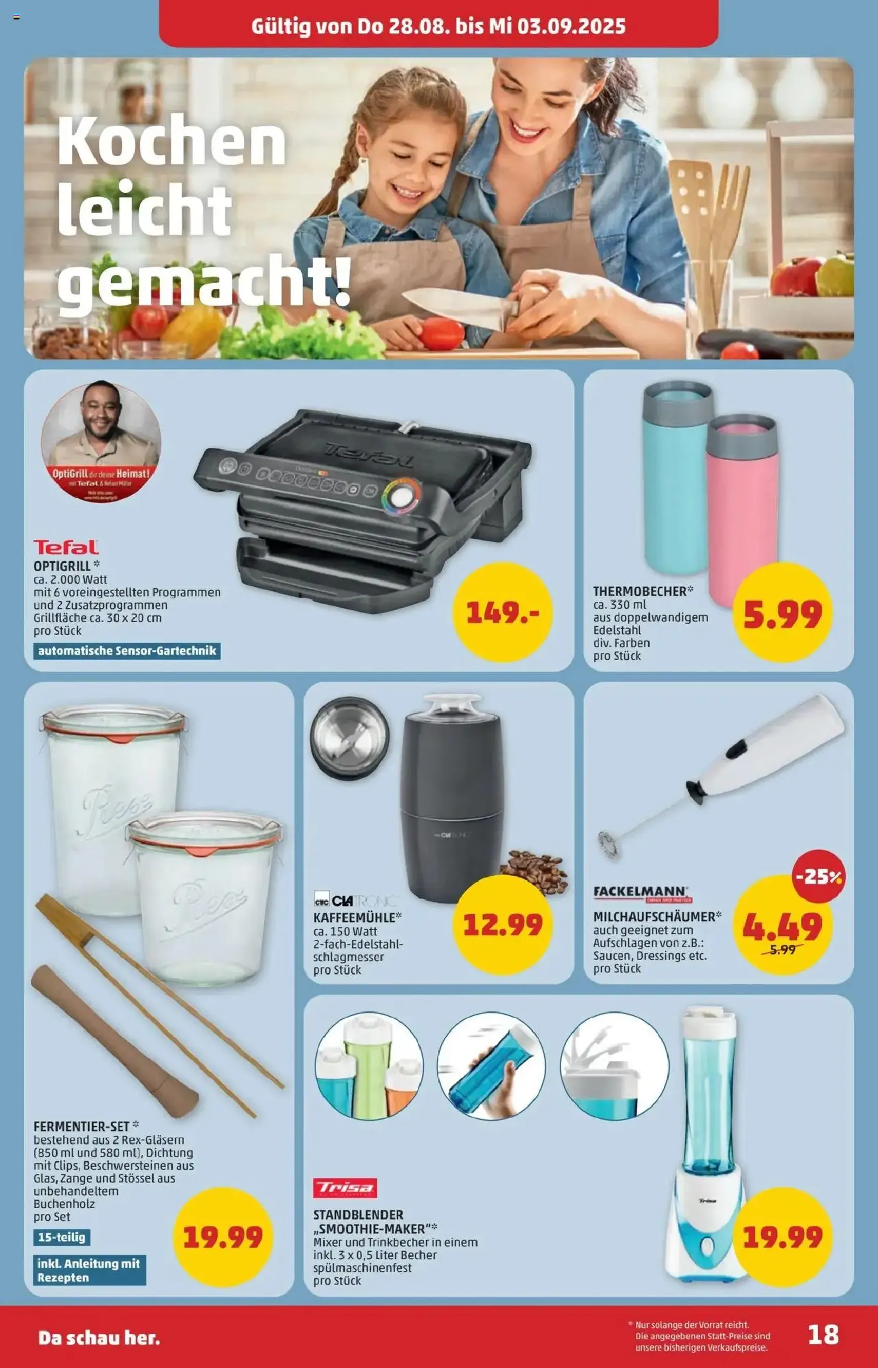 Penny Markt Flugblatt - Gültiger Prospekt ab 28.08.2025, Seite 18 von insgesamt 28 Penny Markt Flugblatt - Gültiger Prospekt ab 28.08.2025, Seite 18 von insgesamt 28
