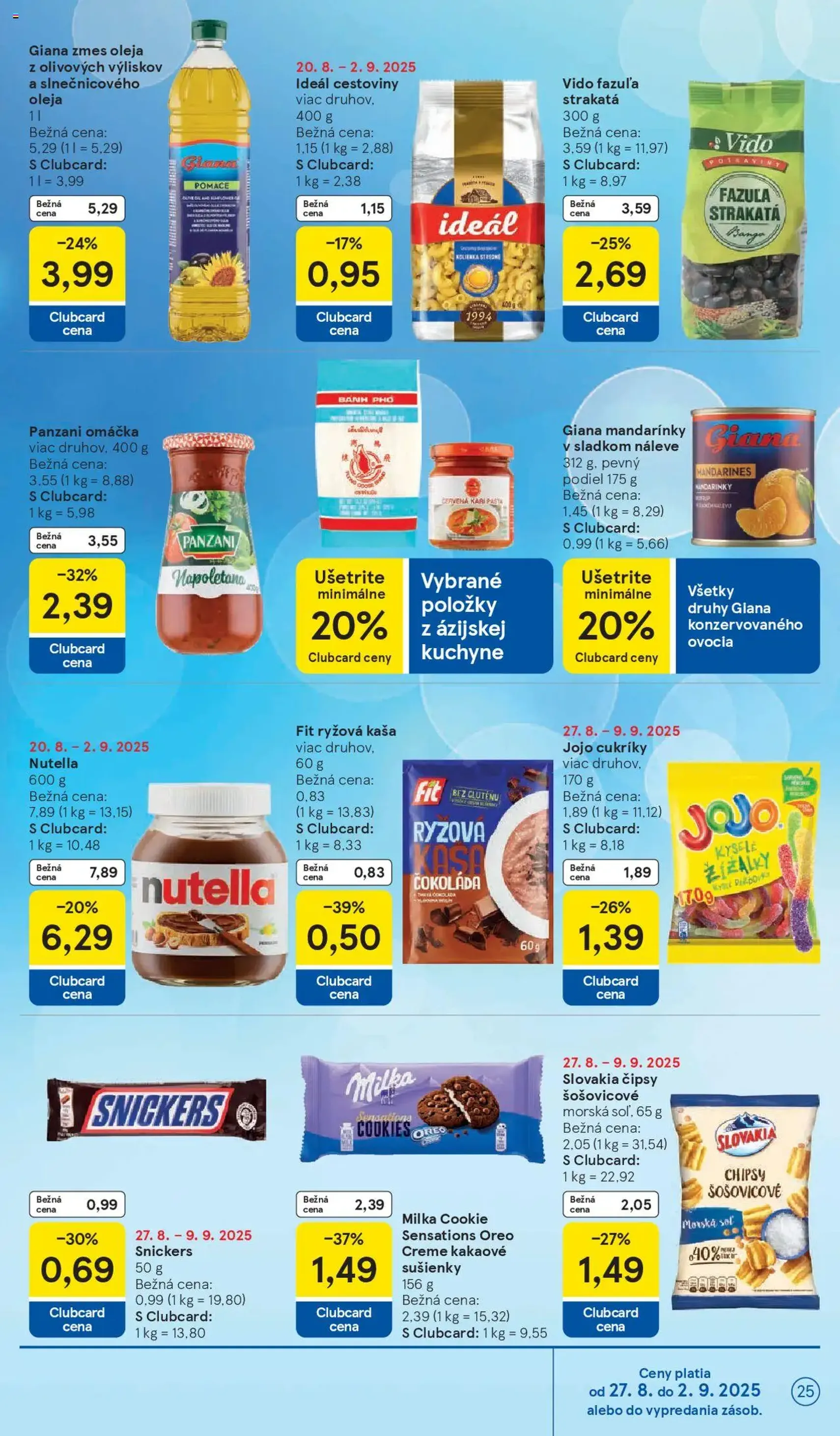 Tesco Hypermarket - leták - platný leták od 27.08.2025 strana 25 z 37