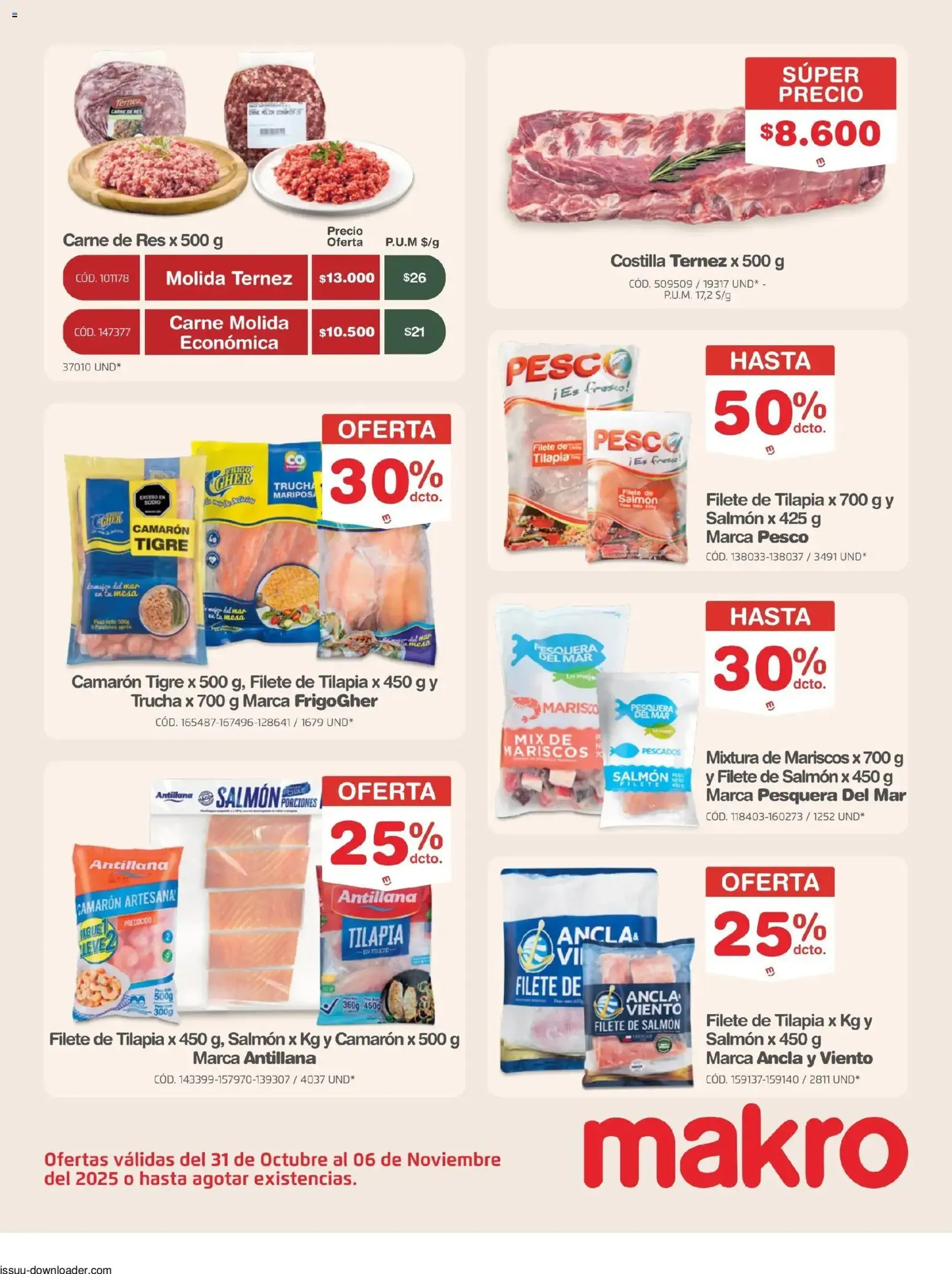 Makro - Quincena - folleto válido desde 31/10/2025 página 3 de 28