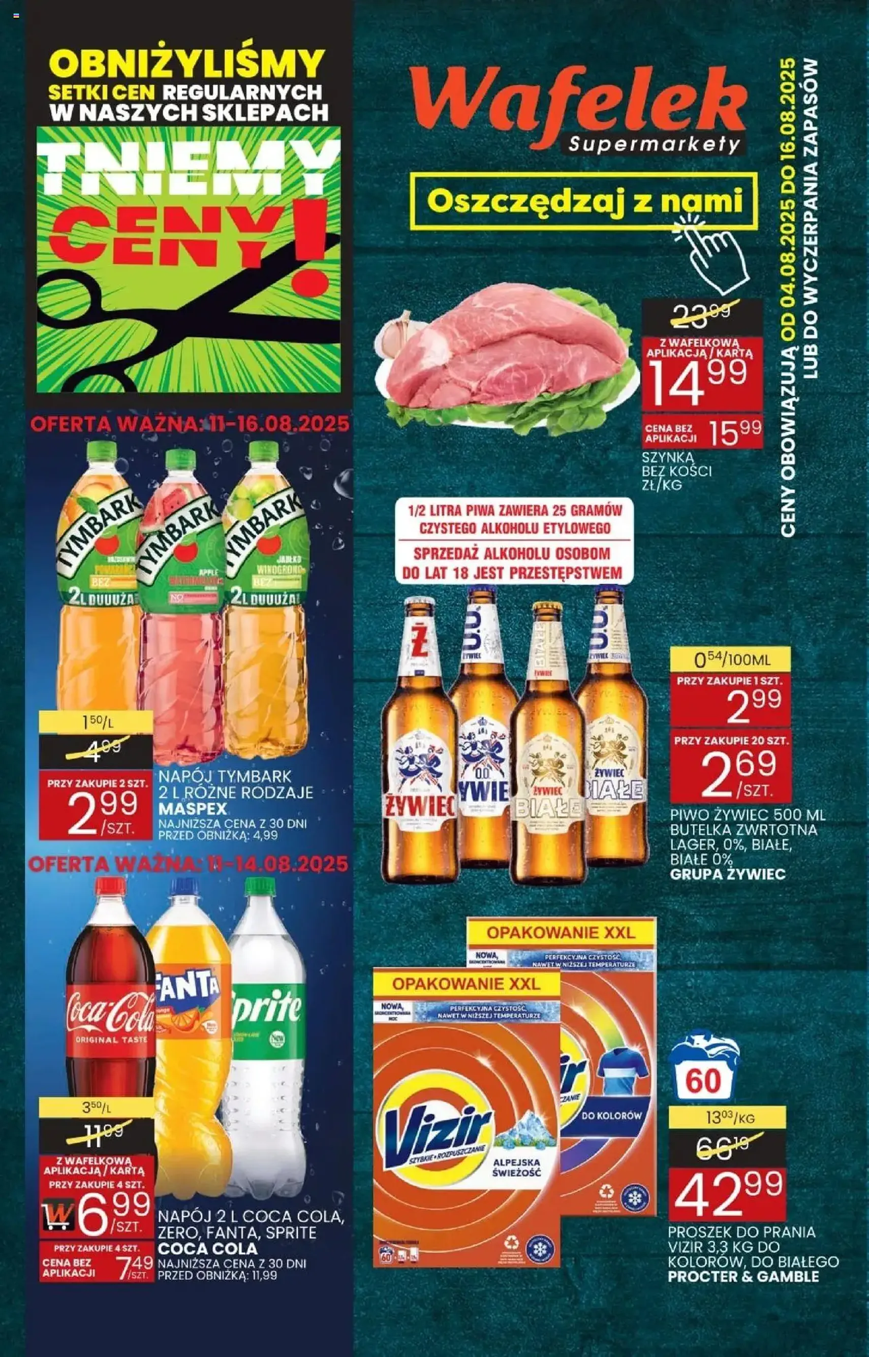 Wafelek Gazetka - ważny gazetka od 04.08.2025 strona 1 z 8 Wafelek Gazetka - ważny gazetka od 04.08.2025 strona 1 z 8