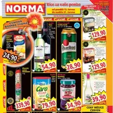 Norma leták - náhled letáku platný od 15.06.2026