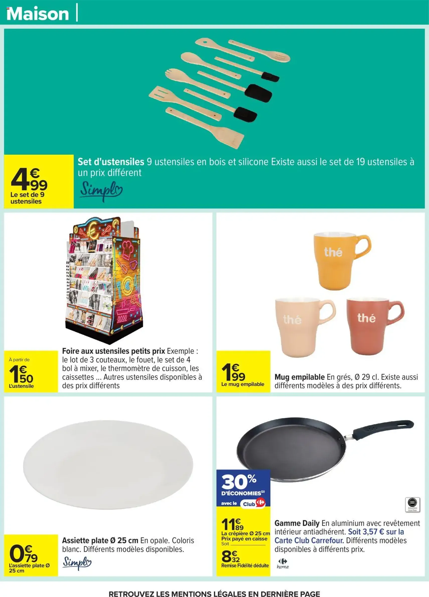 Carrefour catalogue de la semaine 33 - brochure valable à partir du 12/08/2025, page 56 sur 69 Carrefour catalogue de la semaine 33 - brochure valable à partir du 12/08/2025, page 56 sur 69