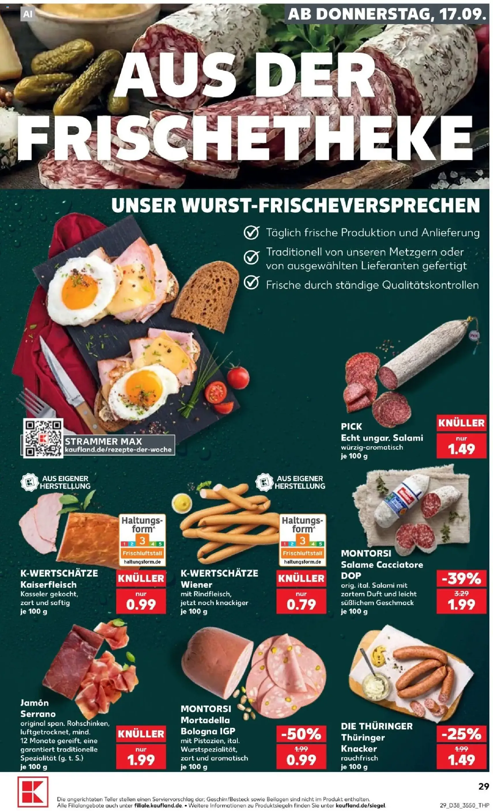 Kaufland Prospekt - Gültiger Prospekt ab 17.09.2026, Seite 29 von insgesamt 66