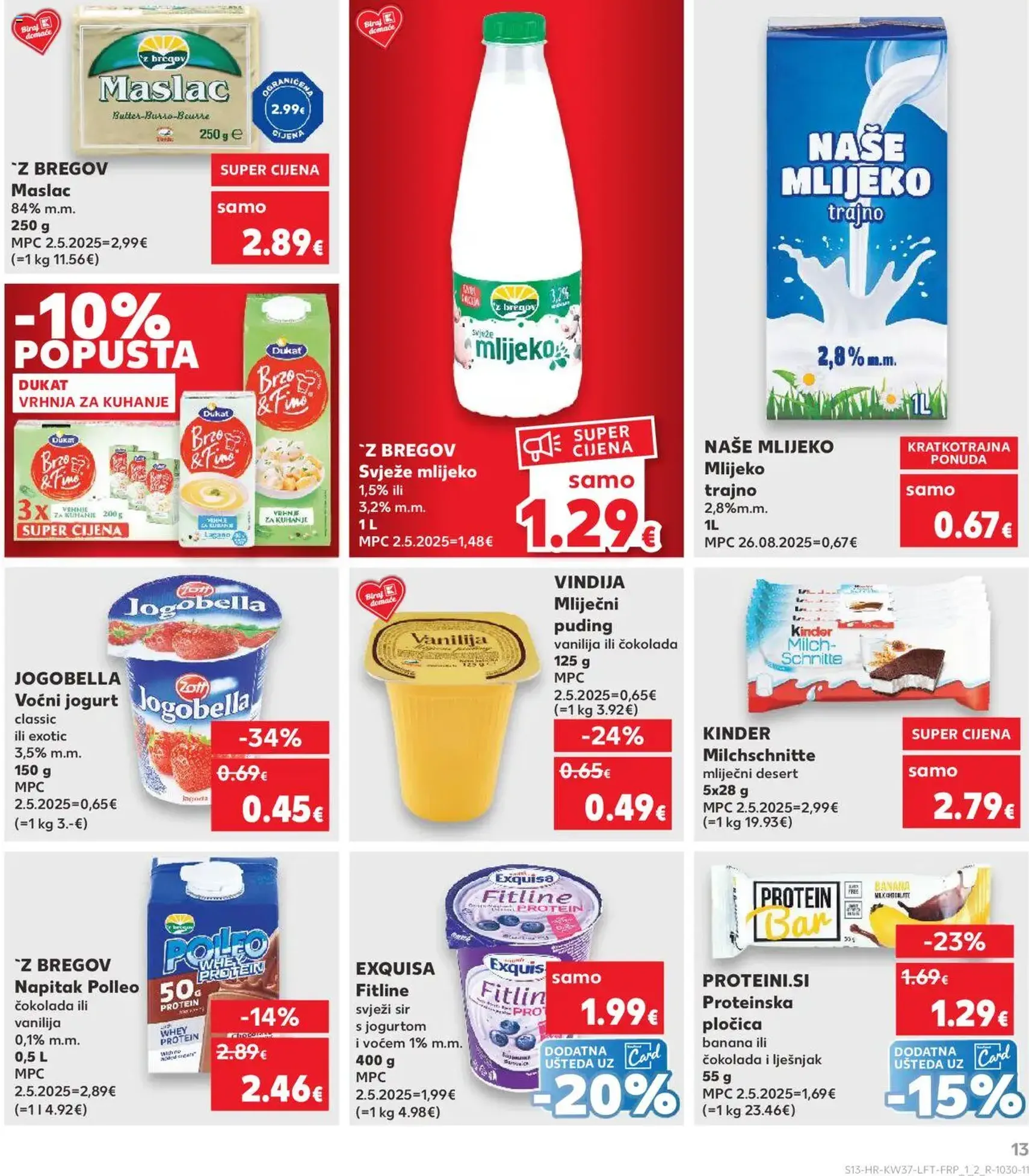 Kaufland HR - Osijek - 2025.09.10. érvényes szórólap 13 oldal 40 oldalból