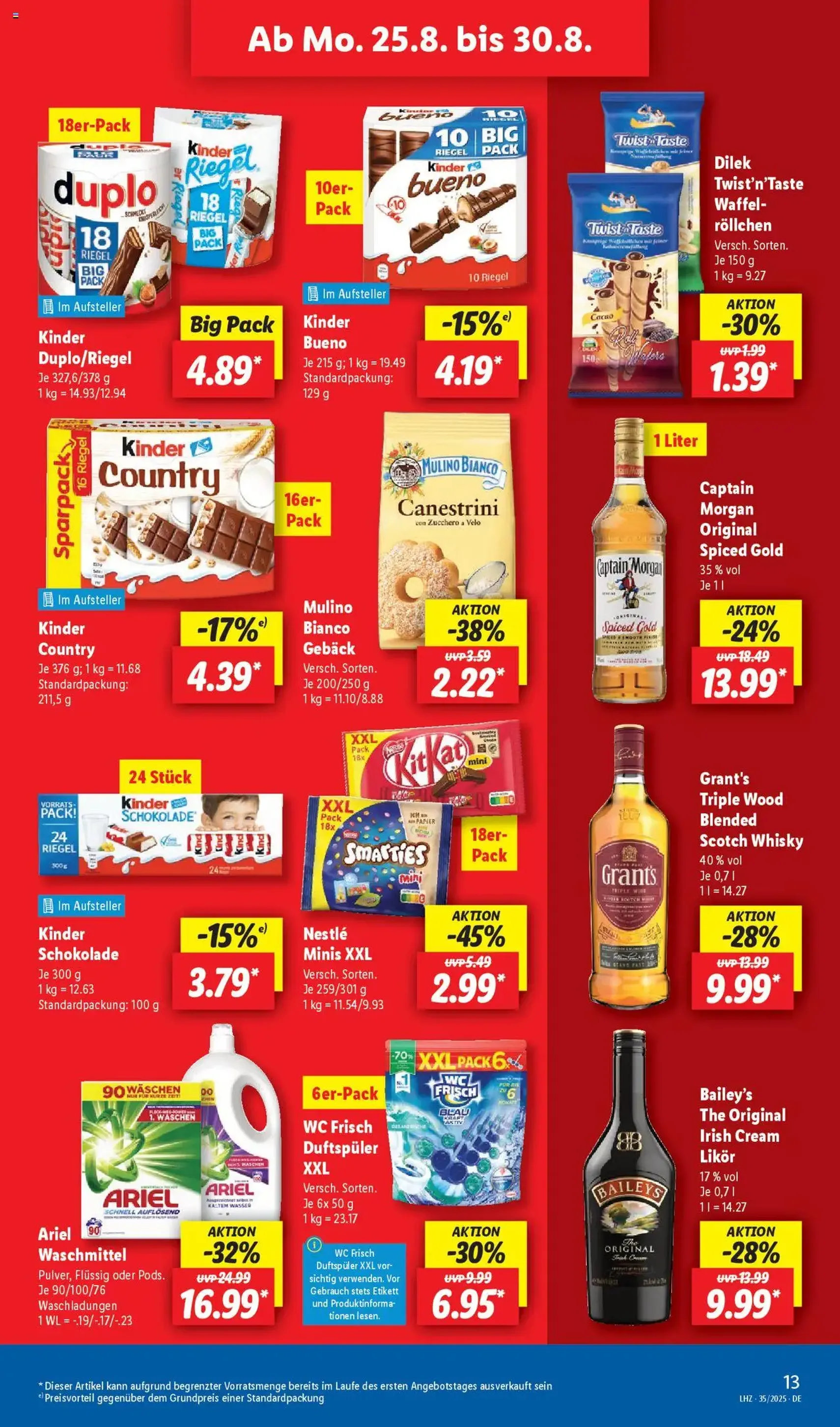 Lidl Prospekt - Gültiger Prospekt ab 25.08.2025, Seite 19 von insgesamt 68 Lidl Prospekt - Gültiger Prospekt ab 25.08.2025, Seite 19 von insgesamt 68