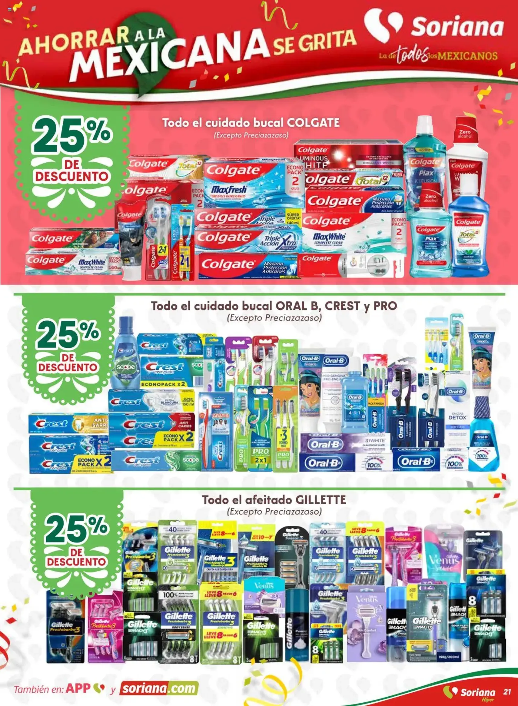 Soriana - Ahorrar a la mexicana se grita Soriana Híper Nacional - folleto válido desde 10/09/2025 página 21 de 29